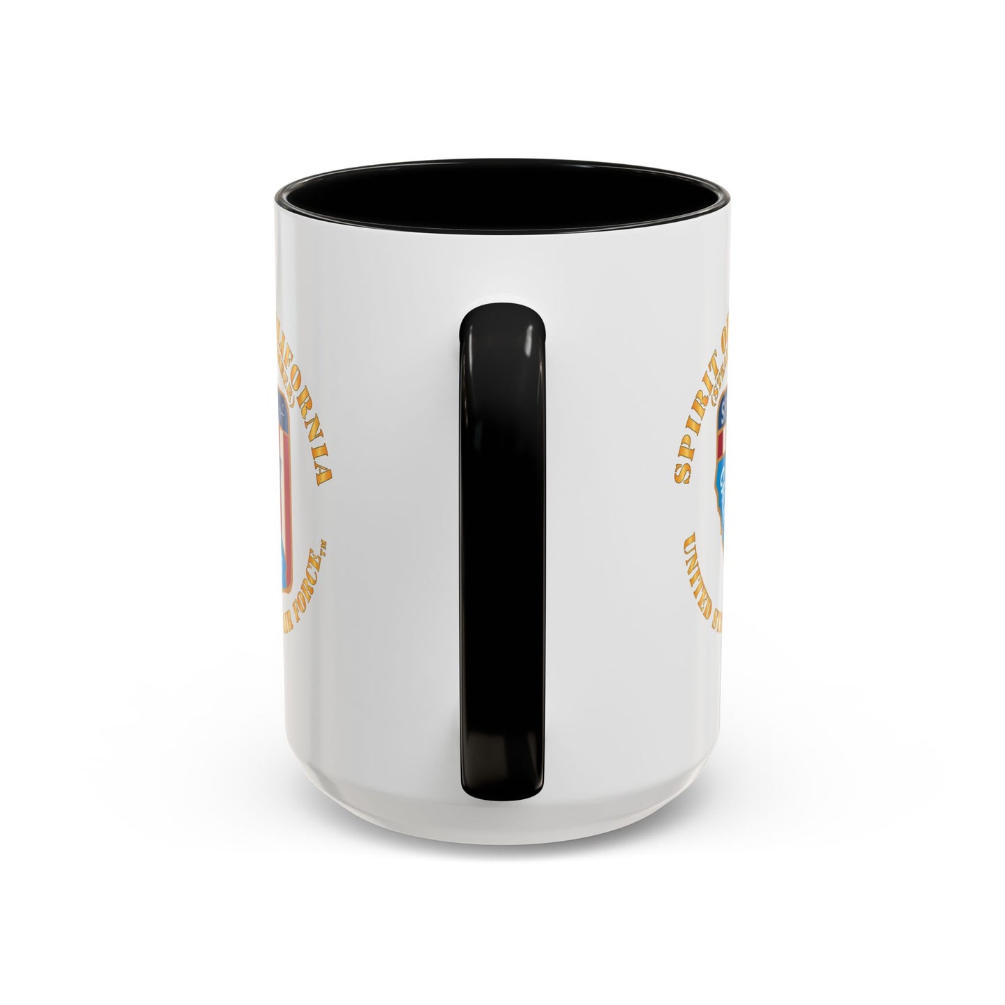 Accent Coffee Mug (11oz & 15oz) - USAF - B2 - Spirit of California - Stealth Bomber X 300