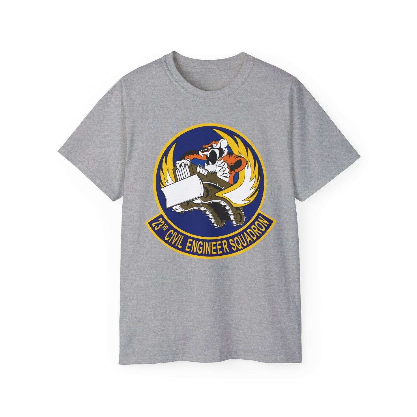 Unisex Ultra Cotton Tee - USAF - 23d Civil Engineer Squadron wo Txt