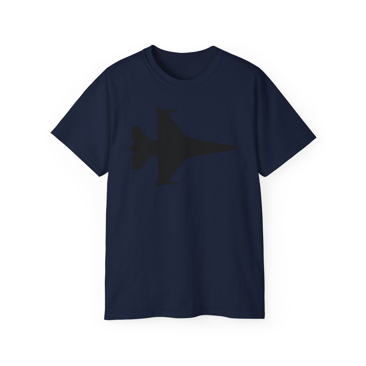Unisex Ultra Cotton Tee - Aircraft - F-16 -Top - Silhouette - wo Txt X 300