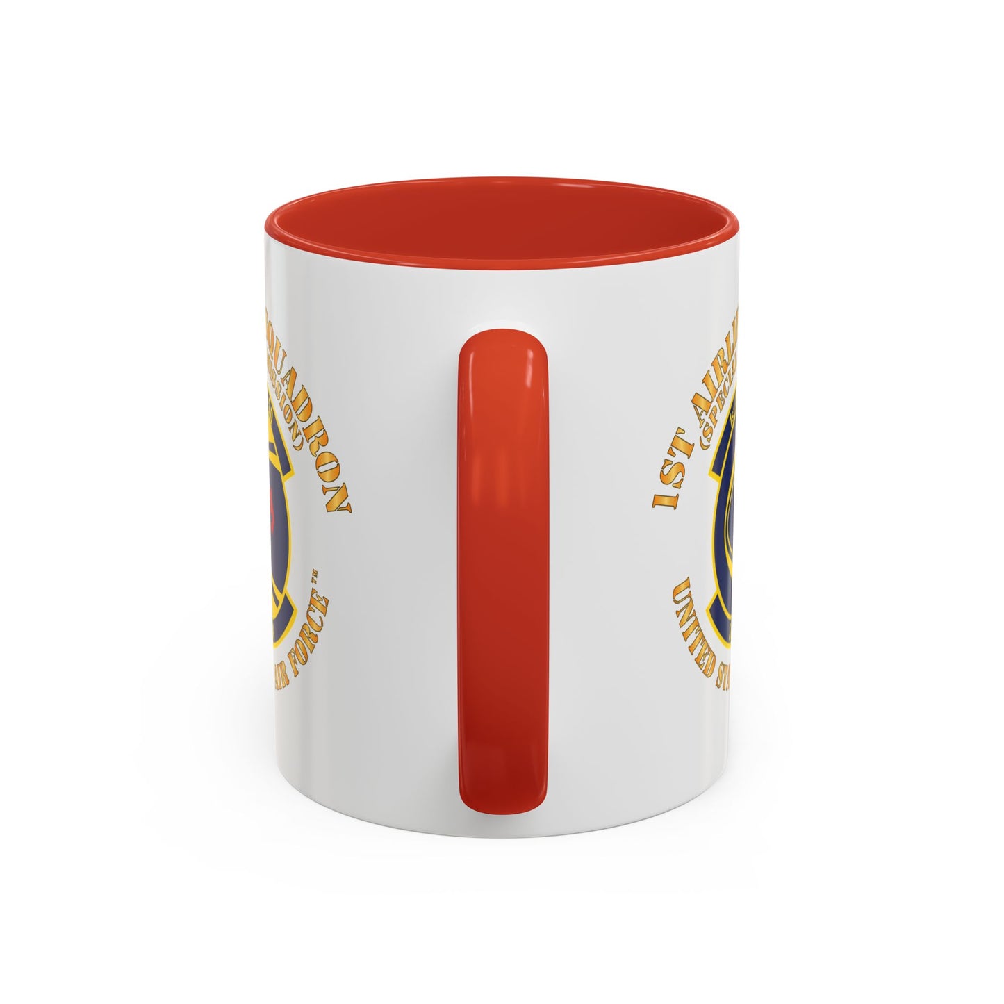 Accent Coffee Mug (11oz & 15oz) - USAF - 1st Airlift Squadron X 300