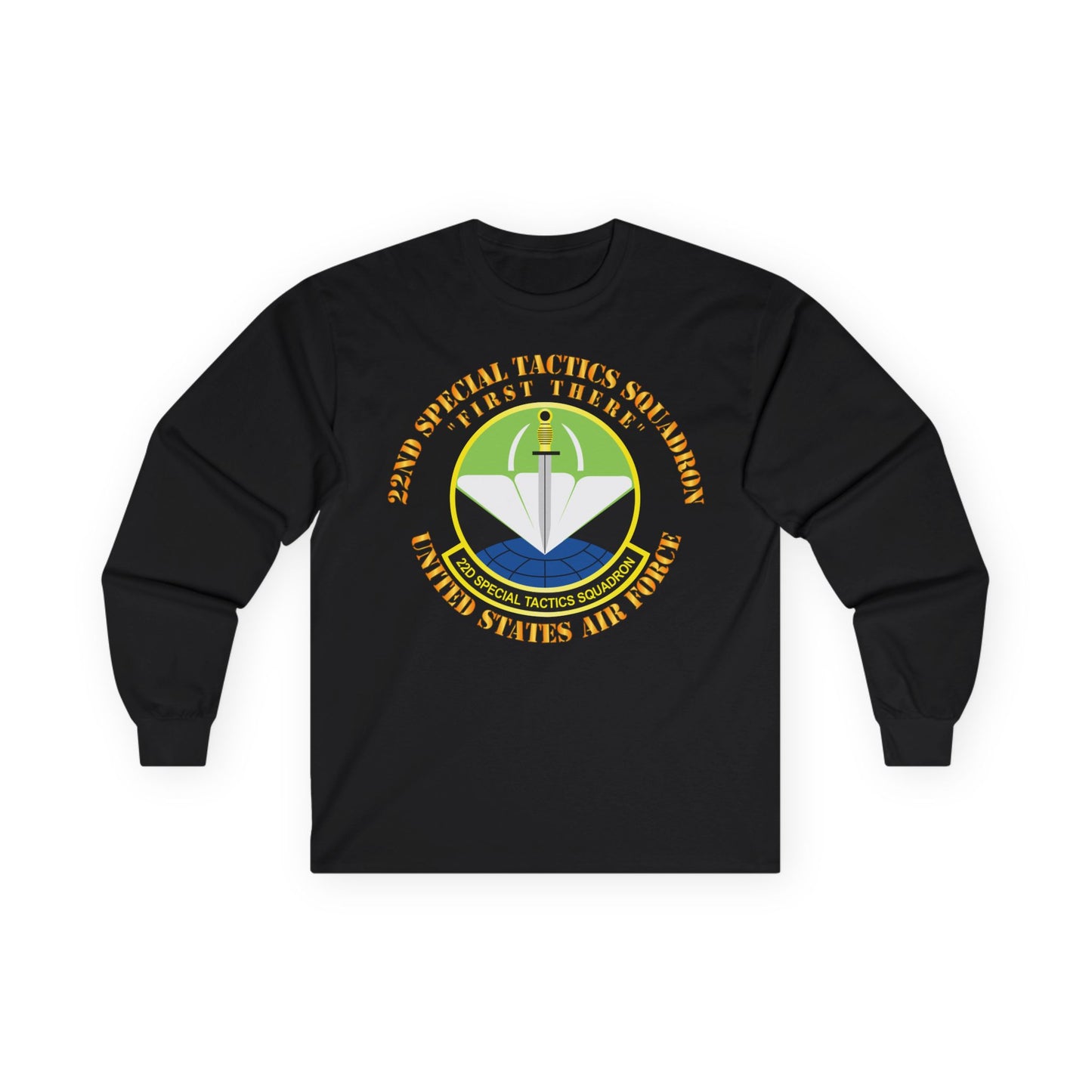 Unisex Ultra Cotton Long Sleeve Tee - USAF - 22nd Special Tactics Squadron - First There X 300