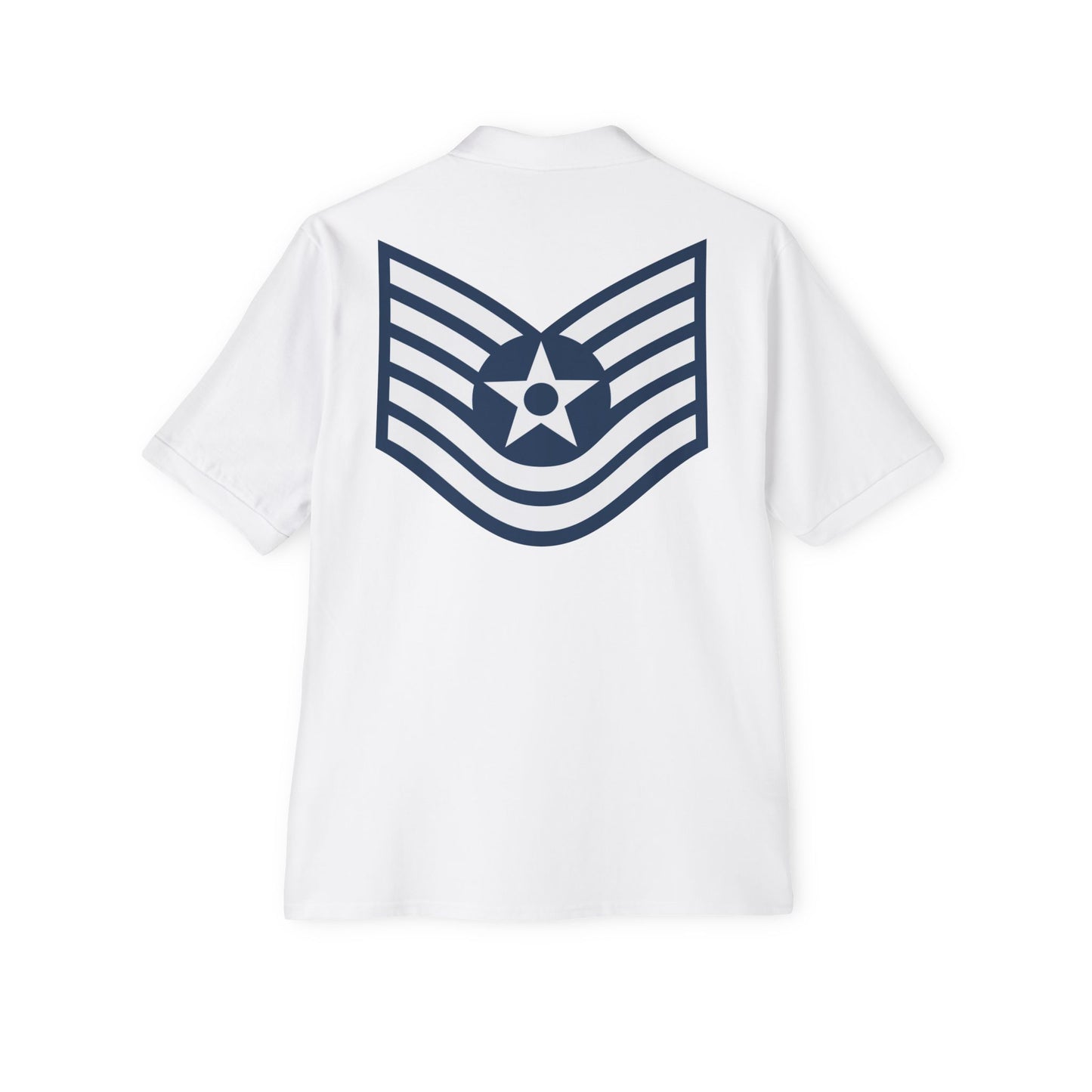 Men's Piqué Polo - USAF - Technical Sergeant (E6) - 2020