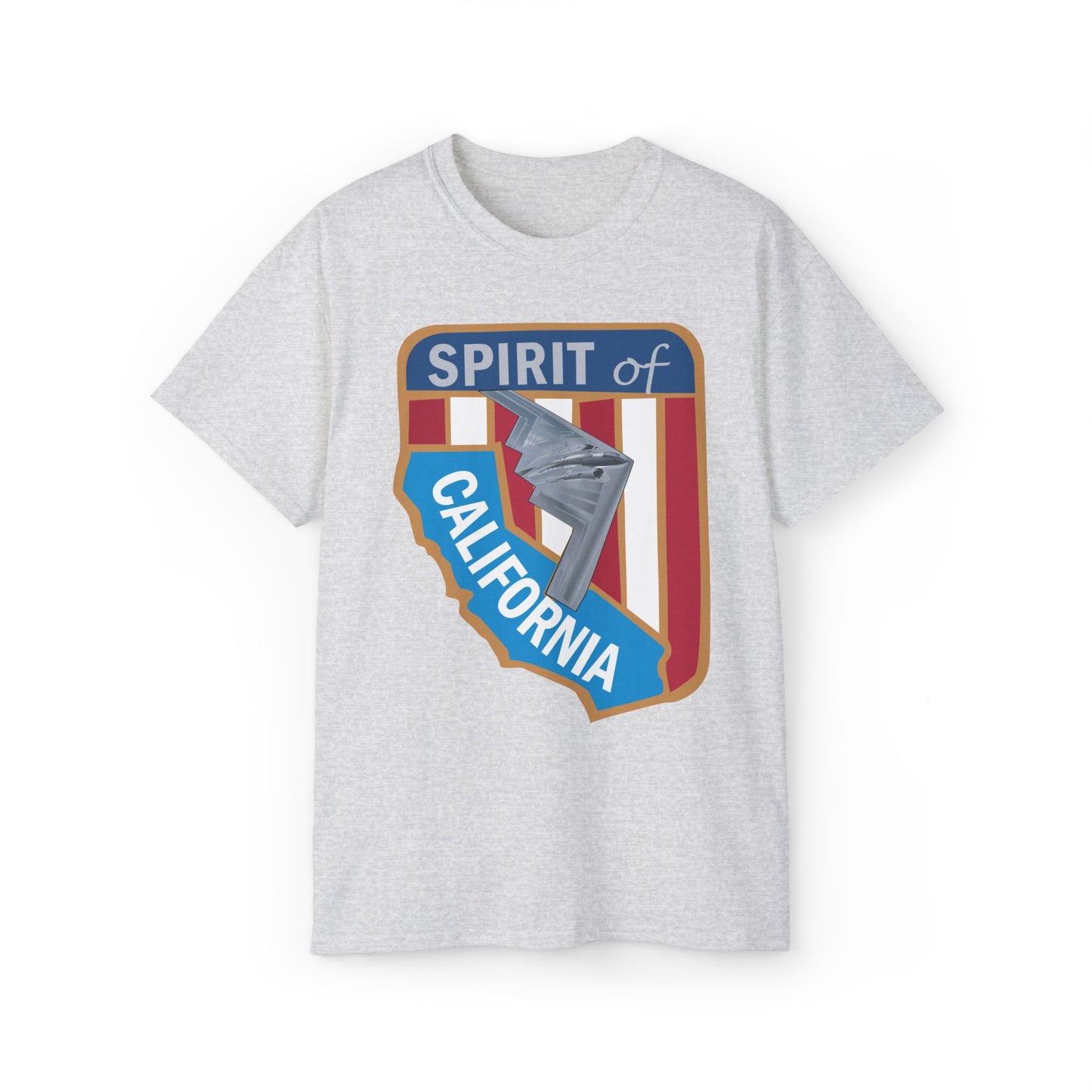 Unisex Ultra Cotton Tee - USAF - B2 - Spirit of California - Stealth Bomber wo txt X 300
