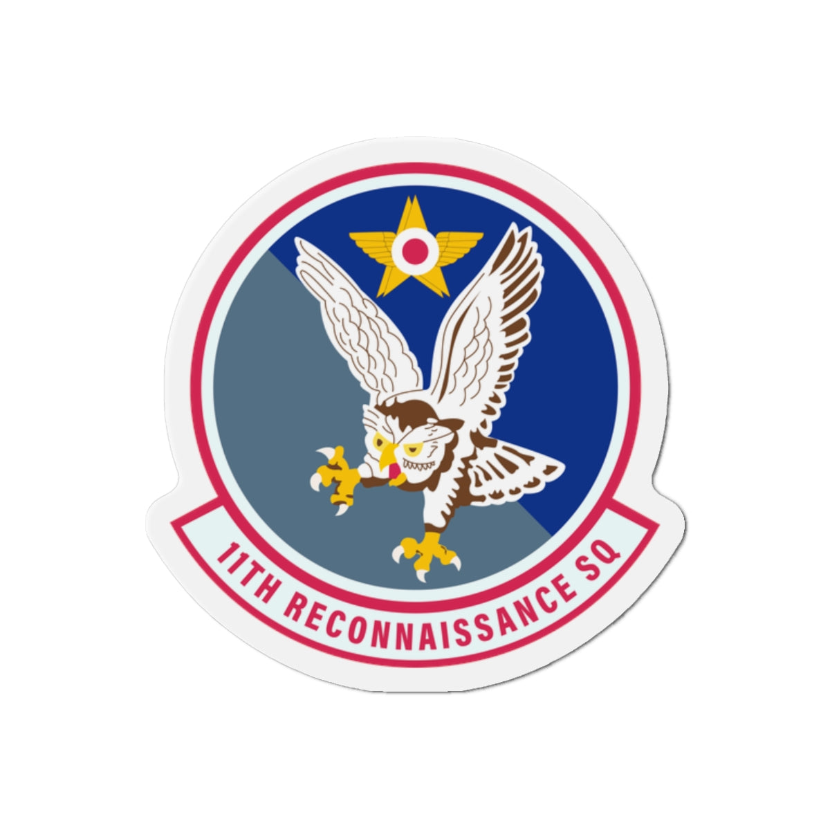 Die-Cut Magnet - USAF - 11th Attack Squadron wo txt