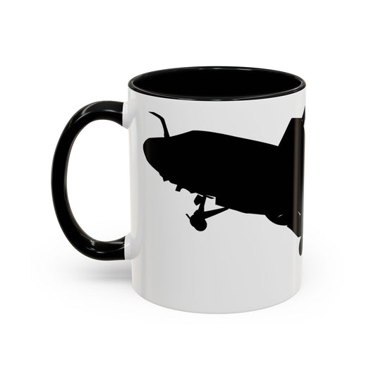 Accent Coffee Mug (11oz & 15oz) - Aircraft - Navy - A-6A Intruder - Silhouette X 300