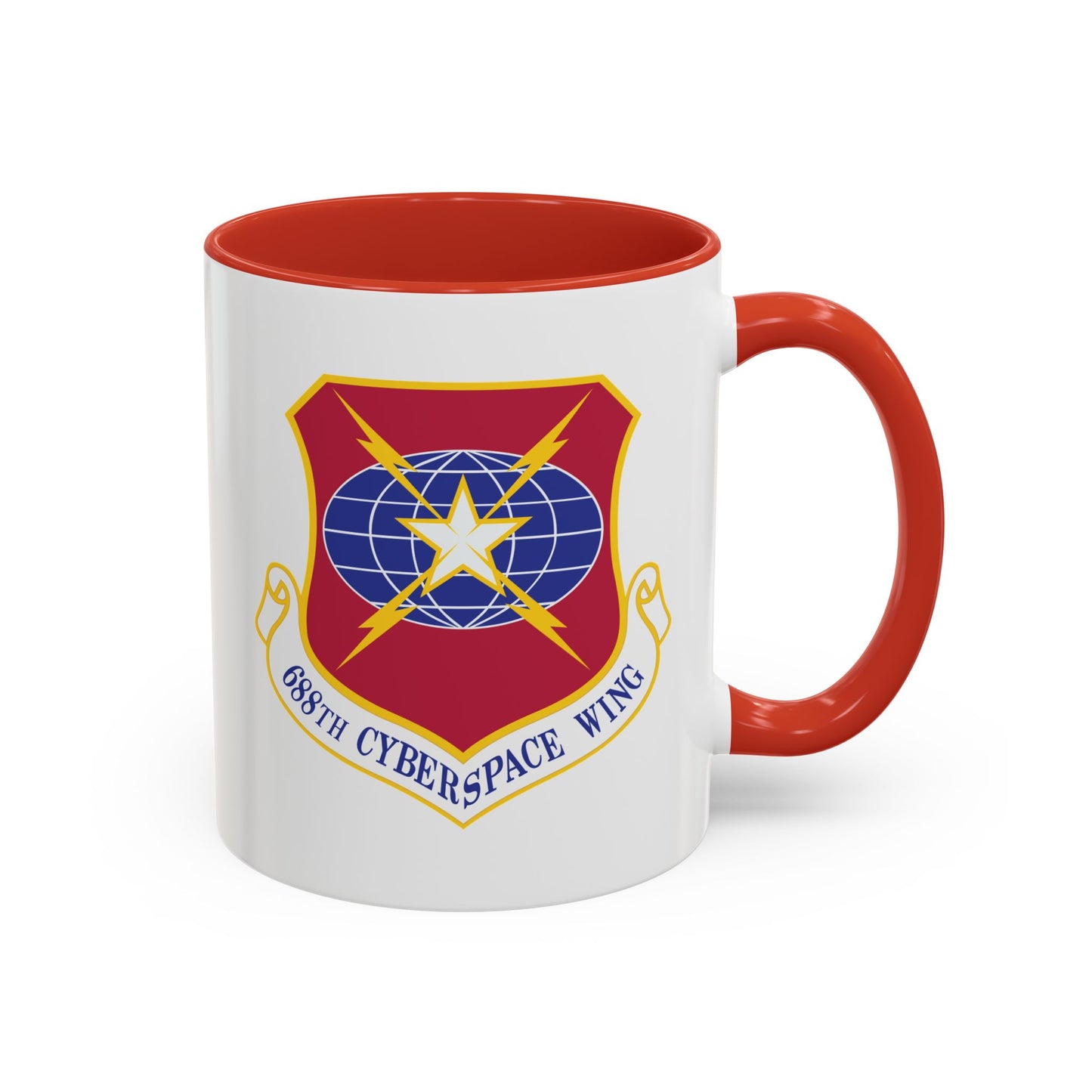 Accent Coffee Mug (11oz & 15oz) - USAF - 688th Cyberspace Wing wo Txt X 300