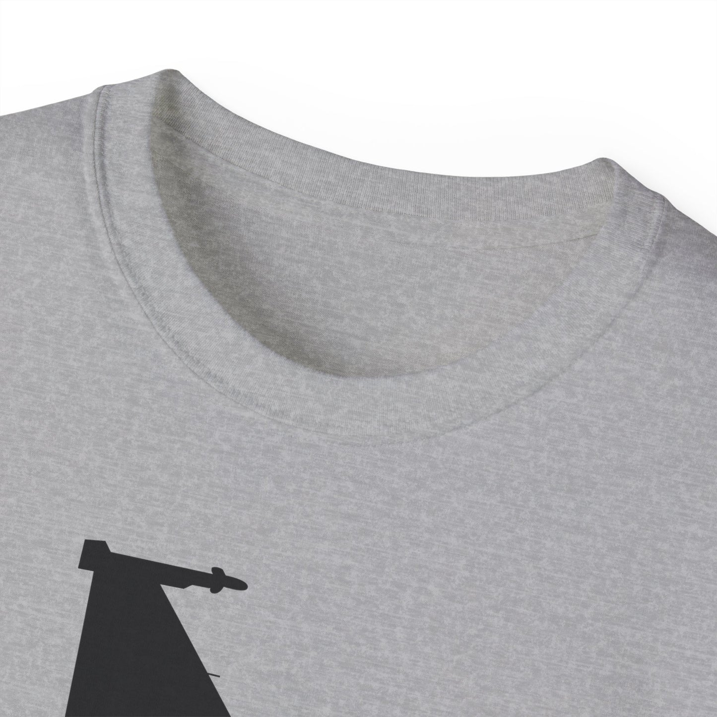 Unisex Ultra Cotton Tee - Aircraft - F-16 -Top - Silhouette - wo Txt X 300