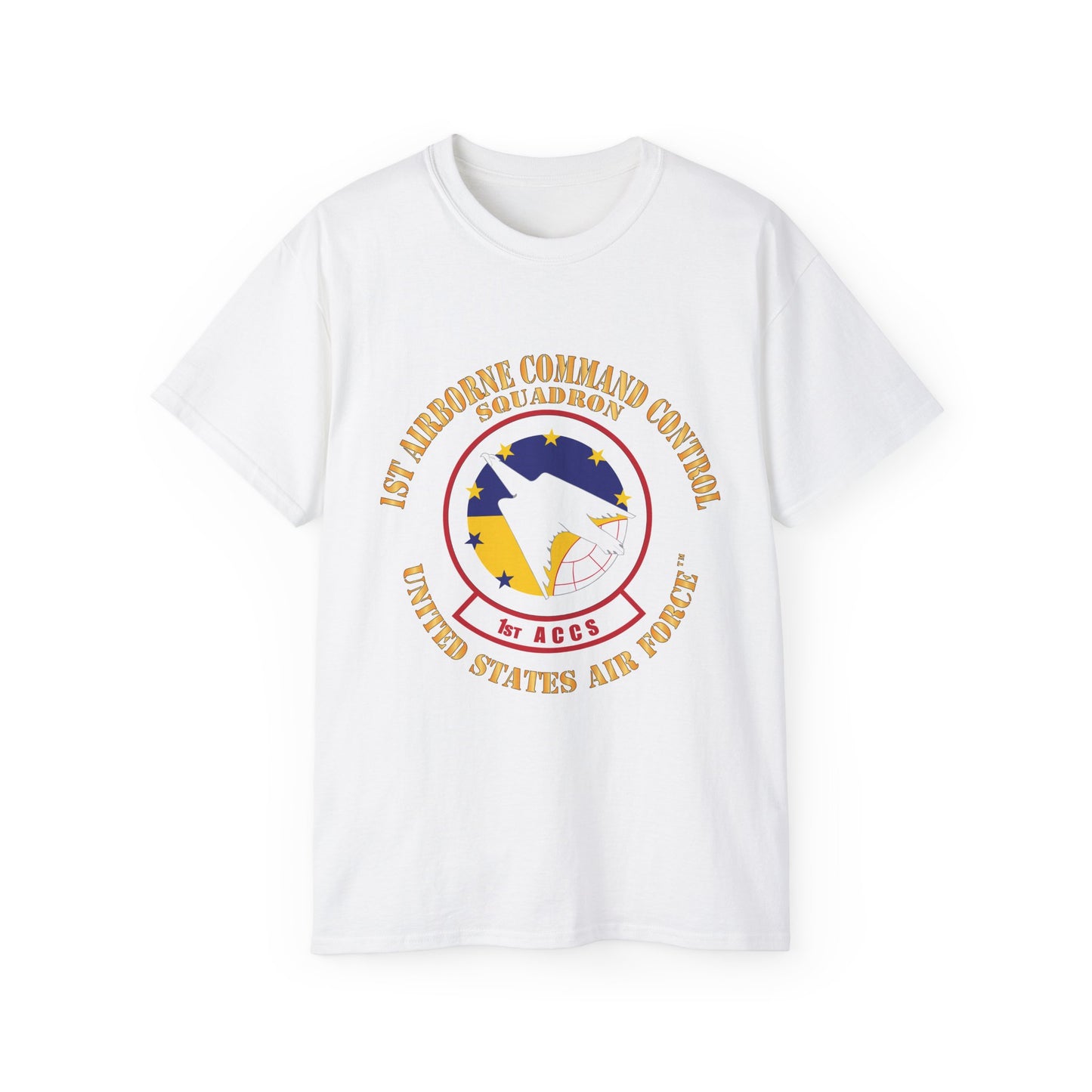 Unisex Ultra Cotton Tee -USAF - 1st Airborne Command Control Squadron