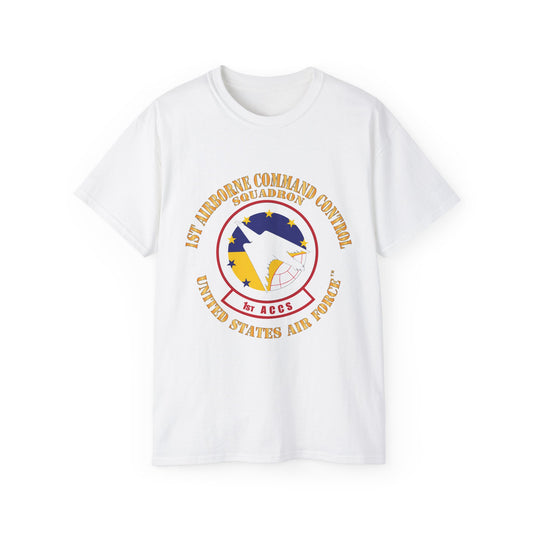 Unisex Ultra Cotton Tee -USAF - 1st Airborne Command Control Squadron