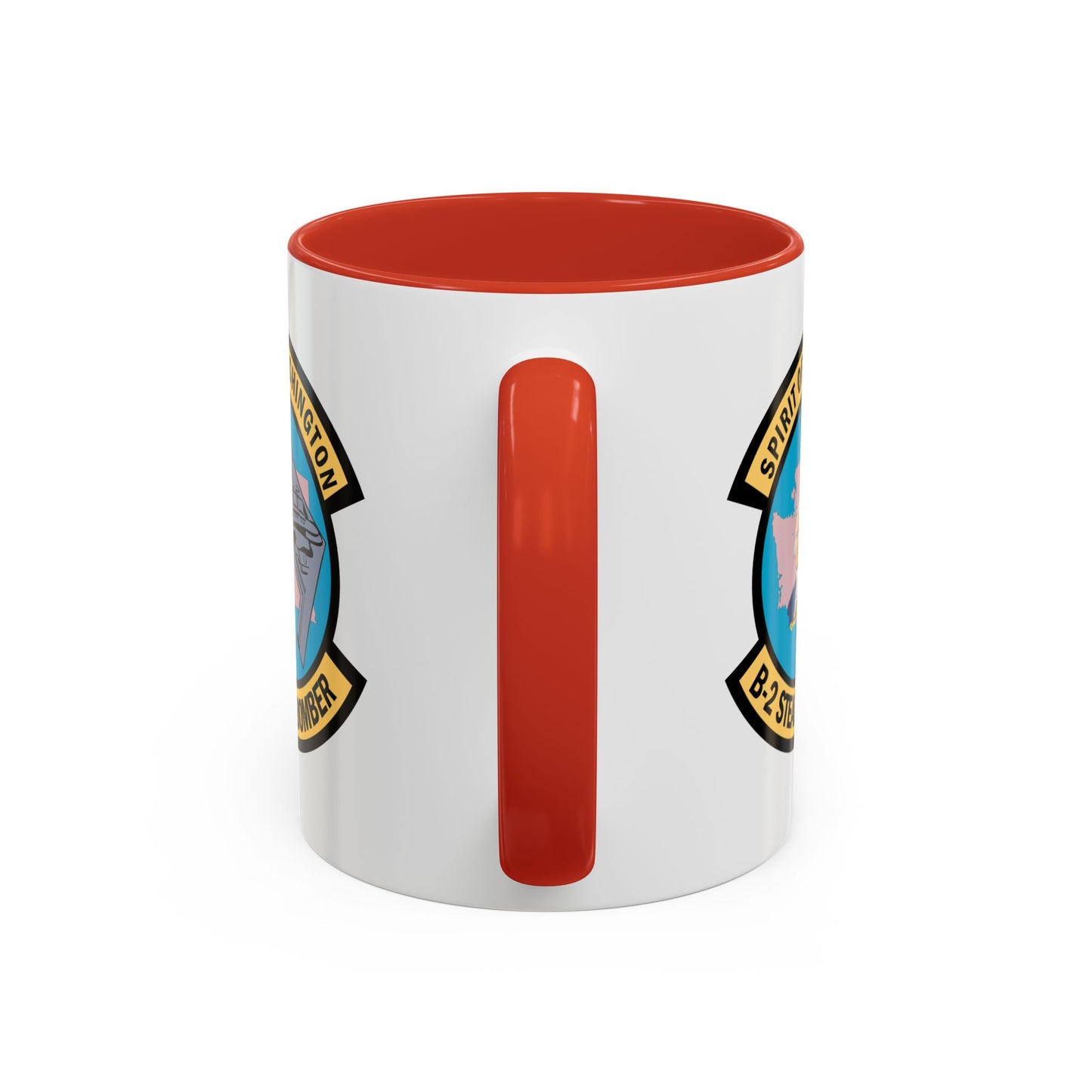 Accent Coffee Mug (11oz & 15oz) - USAF - B2 - Spirit of Washington - Stealth Bomber wo txt X 300