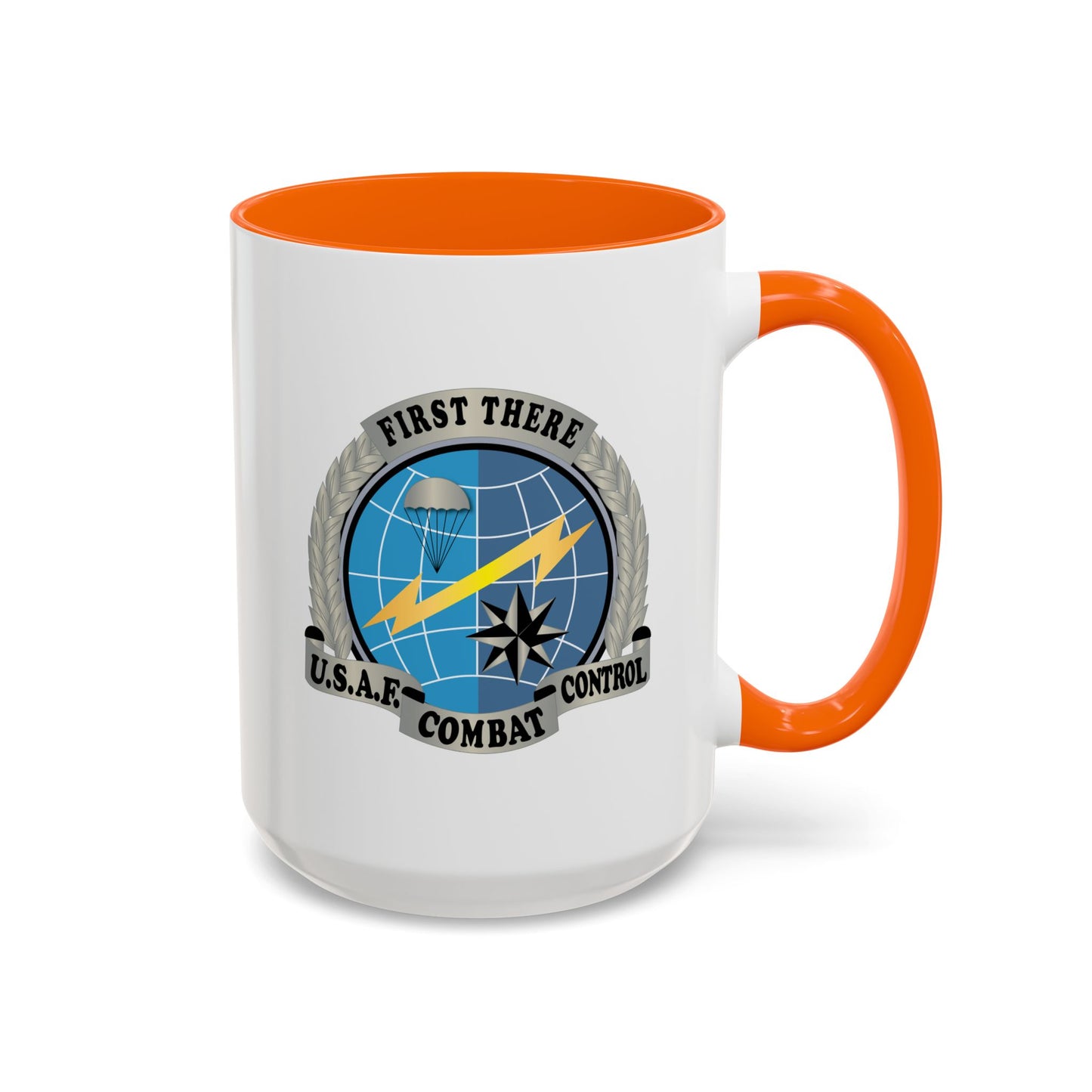 Accent Coffee Mug (11oz & 15oz) - USAF - Combat Controller Badge No Txt  X 300