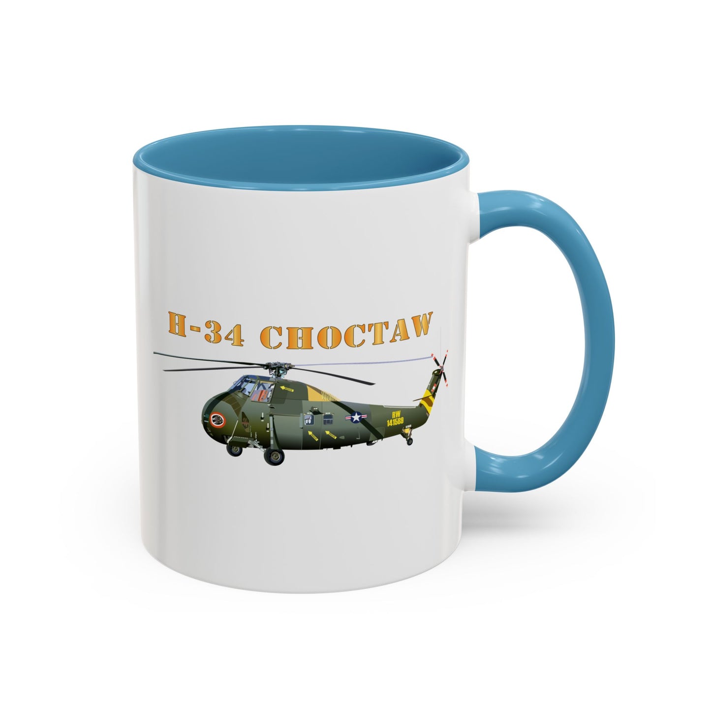 Accent Coffee Mug (11oz & 15oz) - H-34 Choctaw with Txt X 300