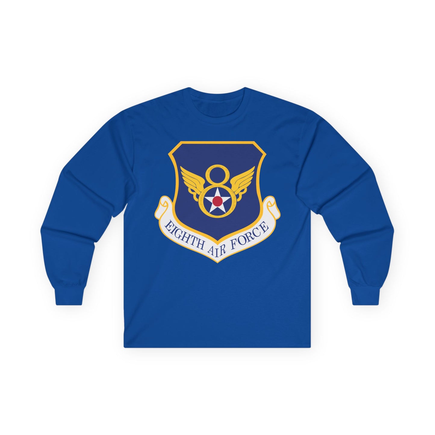 Unisex Ultra Cotton Long Sleeve Tee - USAF - 8th Air Force wo txt X 300