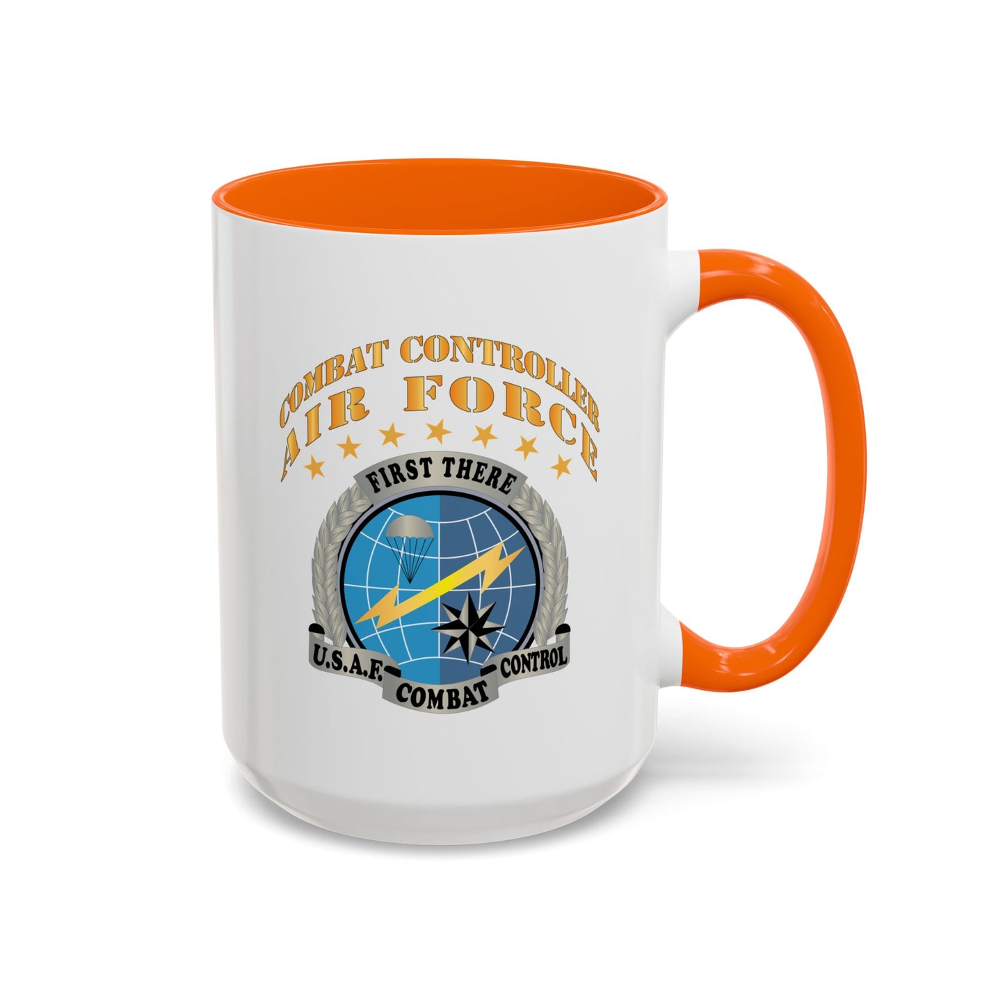 Accent Coffee Mug (11oz & 15oz) - USAF - Combat Controller X 300