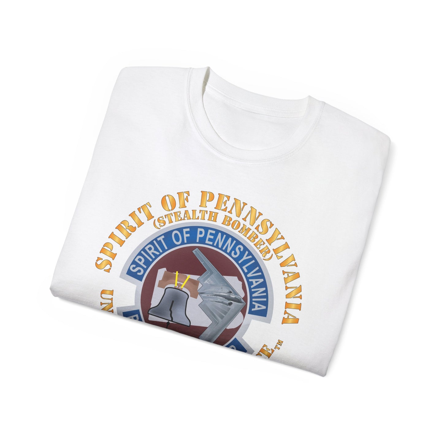 Unisex Ultra Cotton Tee - USAF - B2 - Spirit of Pennsylvania Stealth Bomber X 300