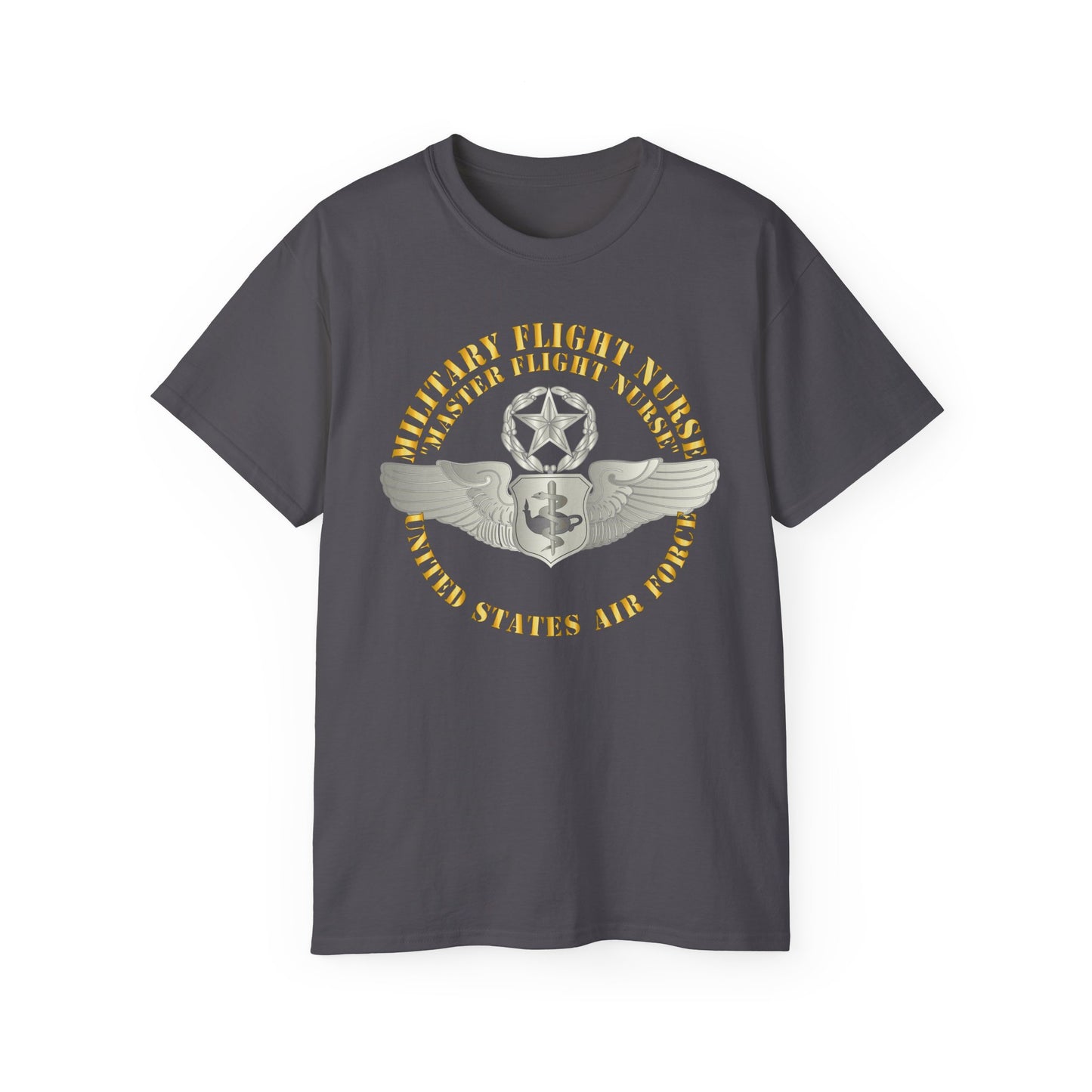 Unisex Ultra Cotton Tee - USAF - Military Flight Nurse - Flight Nurse - Master
