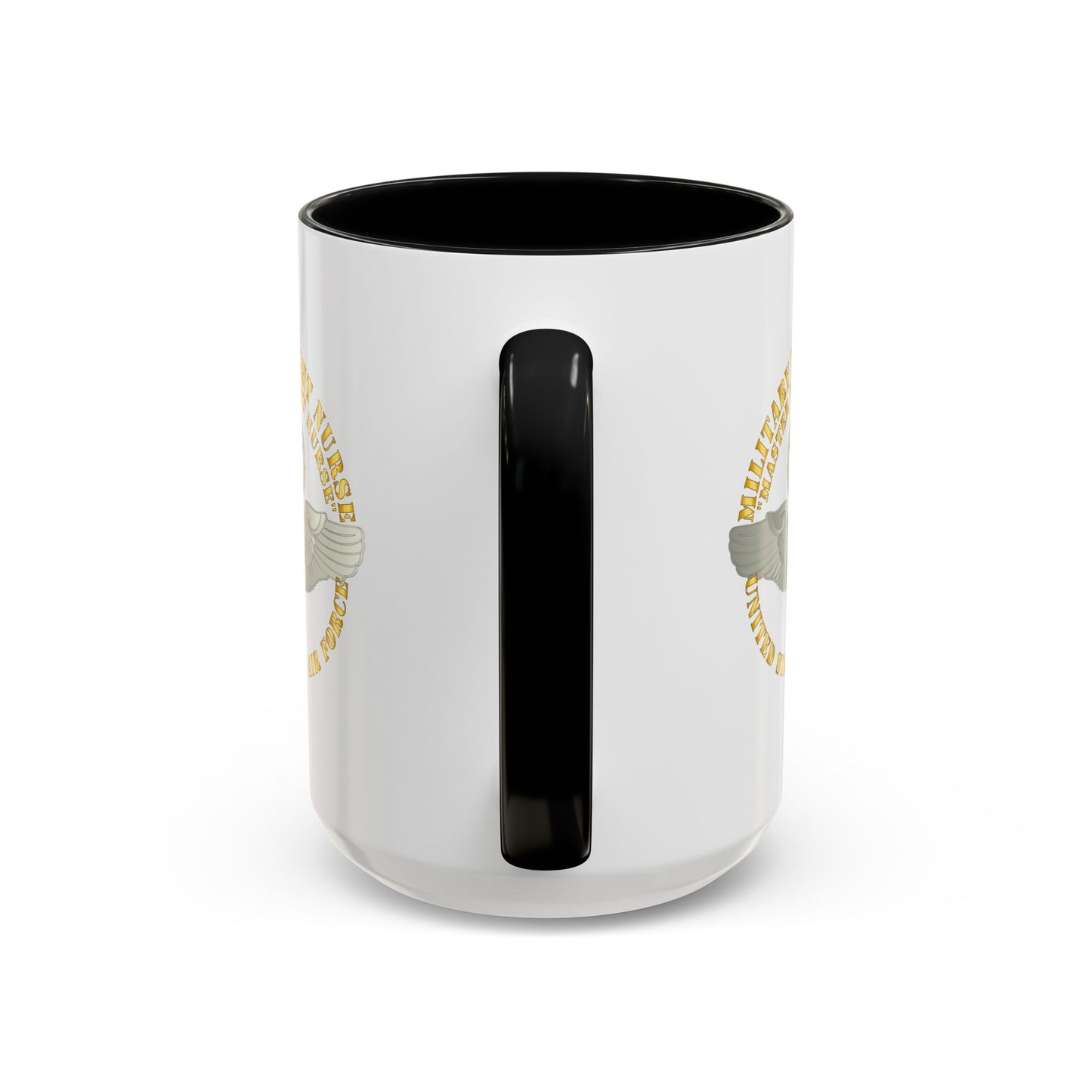 Accent Coffee Mug (11oz & 15oz) - USAF - Military Flight Nurse - Flight Nurse - Master