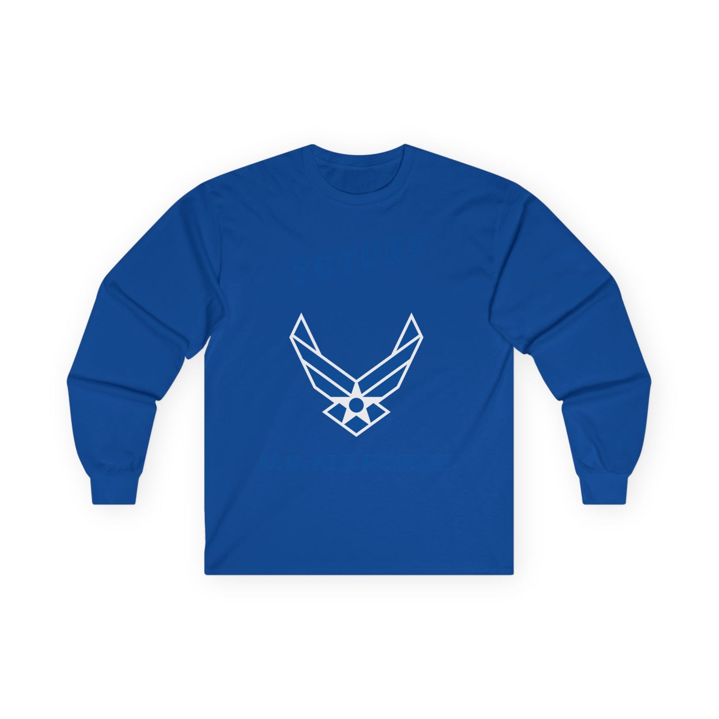 Unisex Ultra Cotton Long Sleeve Tee - USAF - Future Air Force X 300