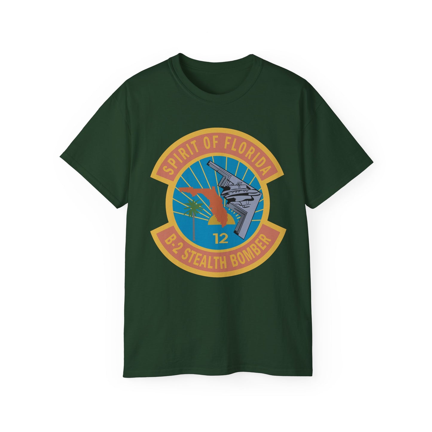 Unisex Ultra Cotton Tee - USAF - B2 - Spirit of Florida - Stealth Bomber wo txt X 300