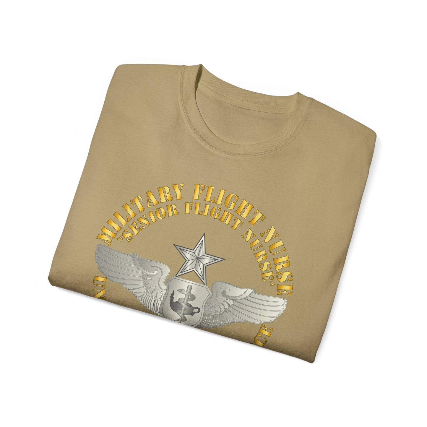 Unisex Ultra Cotton Tee - USAF - Military Flight Nurse - Flight Nurse - Senior