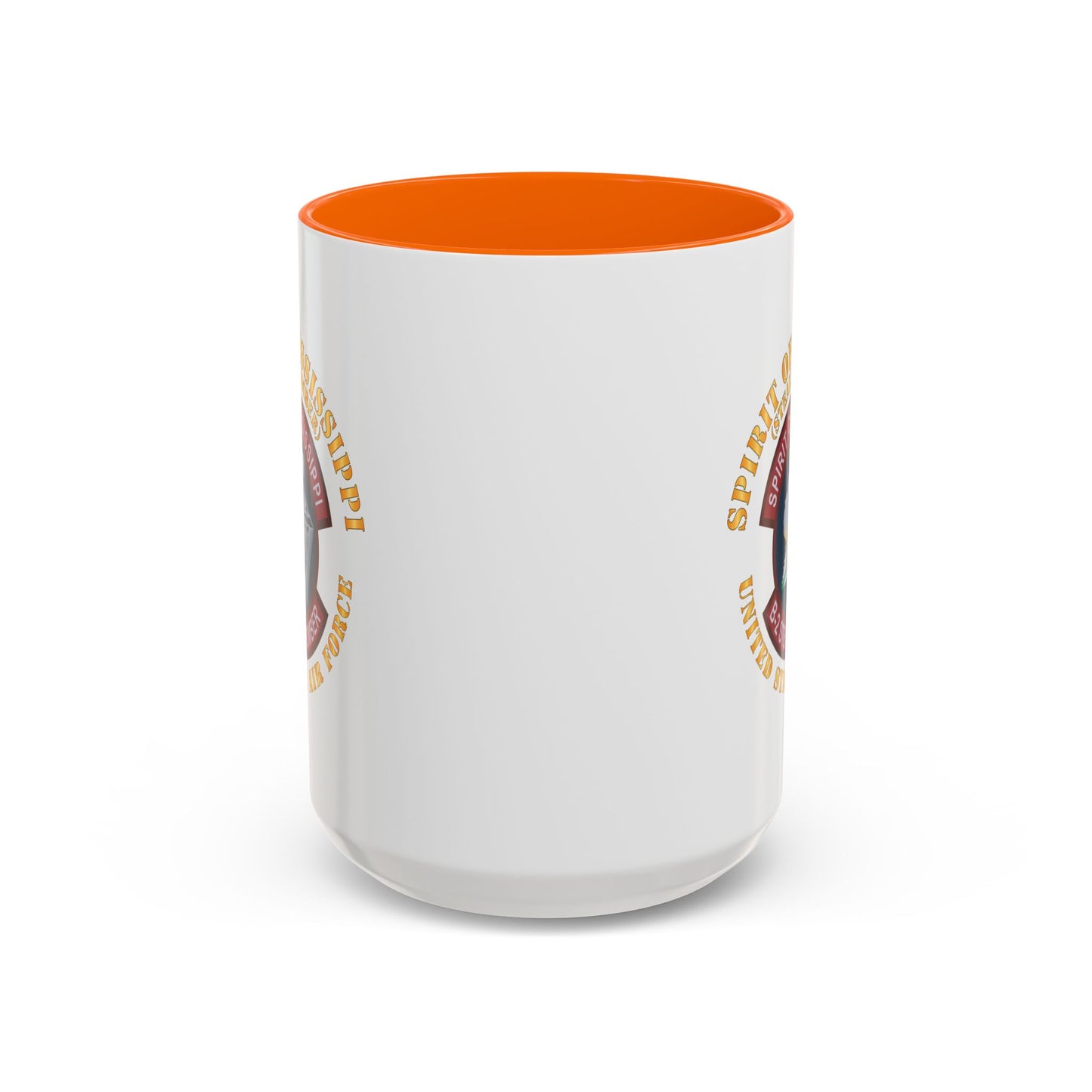 Accent Coffee Mug (11oz & 15oz) - USAF - B2 - Spirit of Mississippi - Stealth Bomber X 300