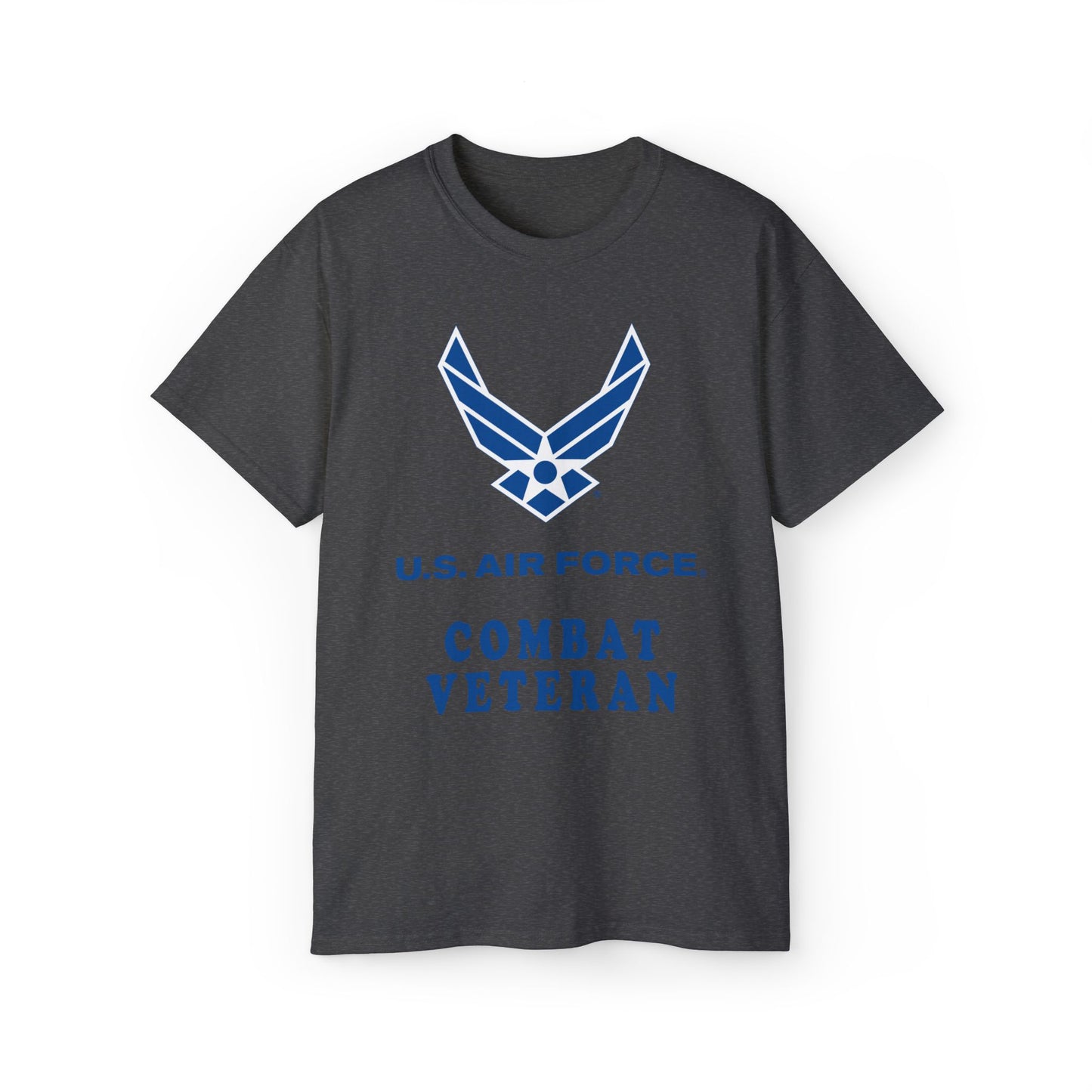 Unisex Ultra Cotton Tee - USAF - Air Force - Combat Veteran X 300