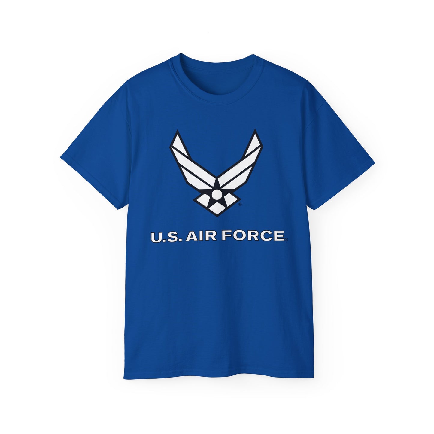 Unisex Ultra Cotton Tee - USAF Logo, TM Txt - U S Air Force - LA