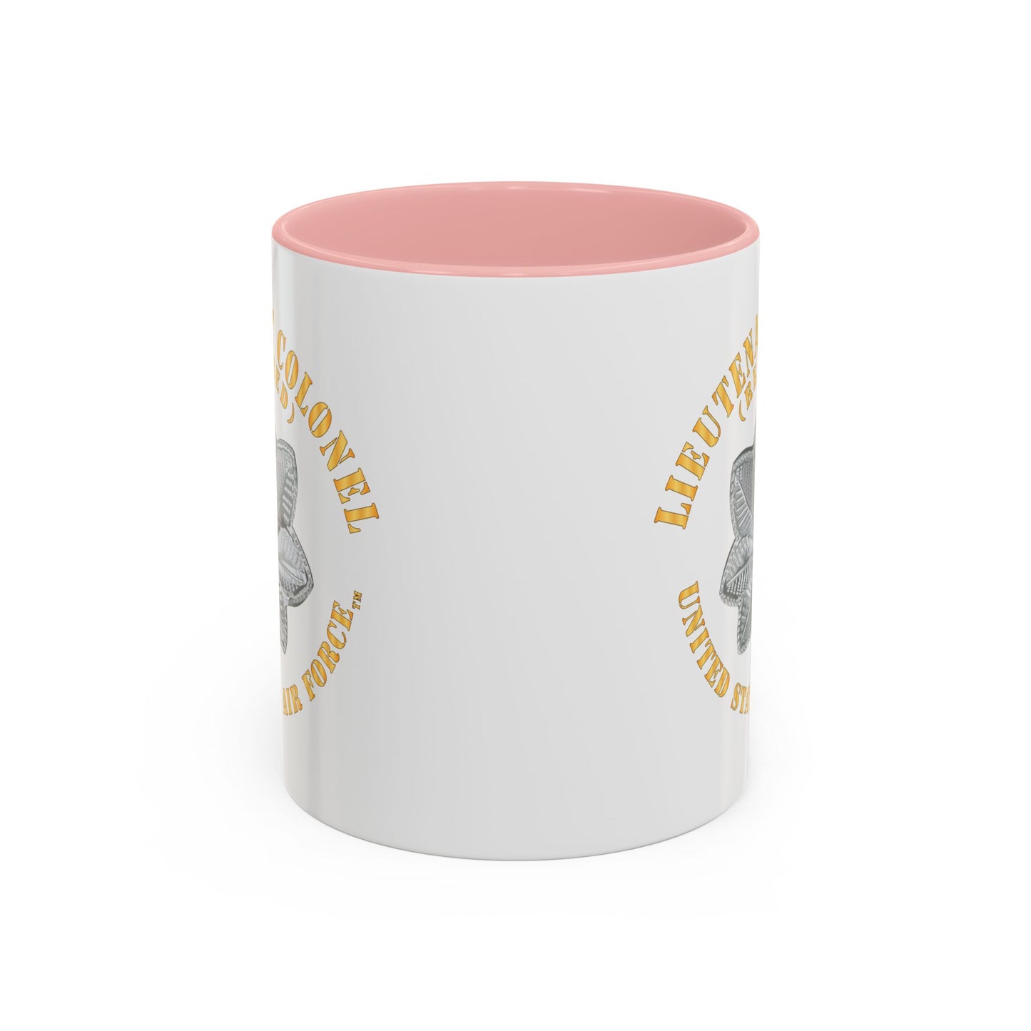 Accent Coffee Mug (11oz & 15oz) - USAF - Lieutenant Colonel - LTC - Retired - TM X 300