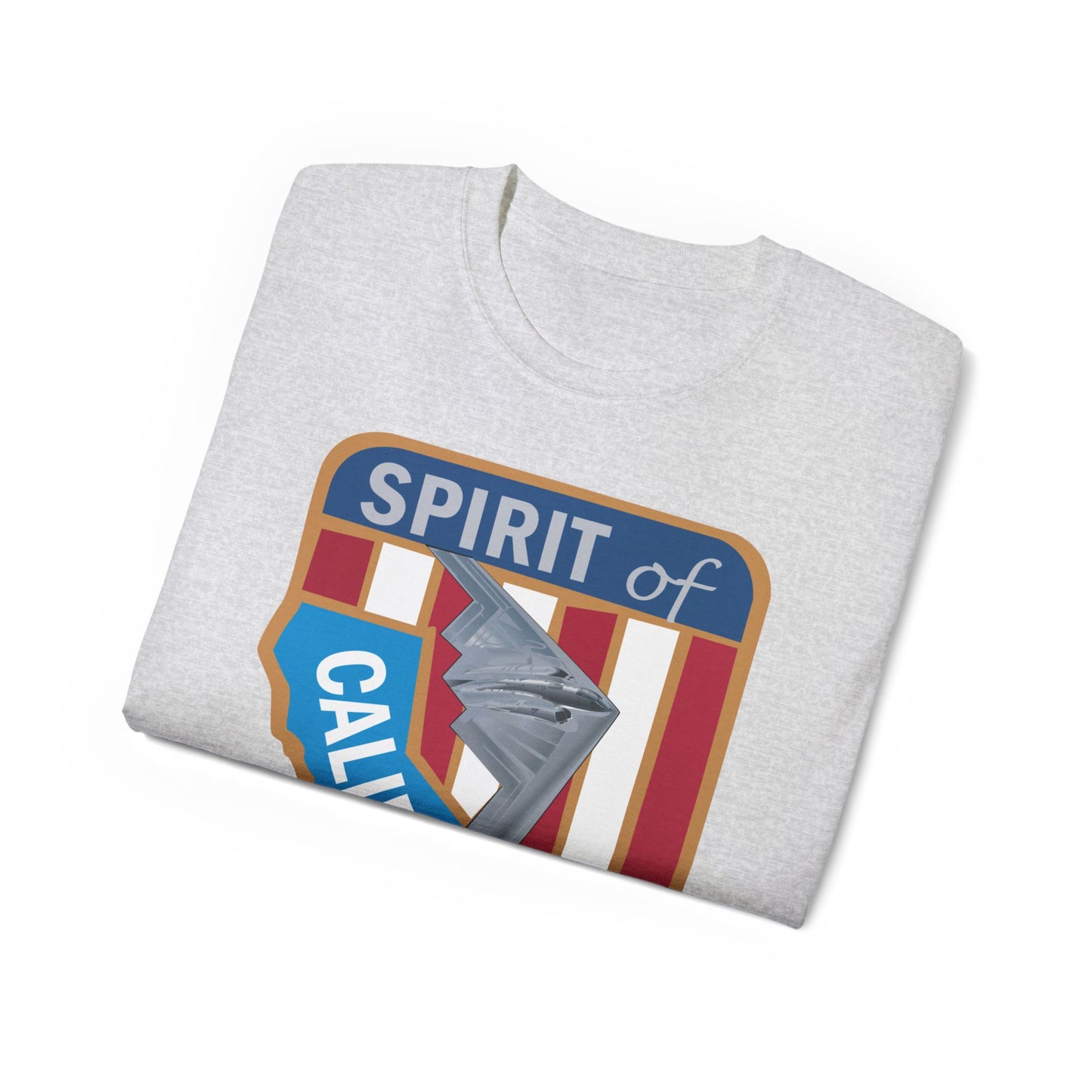 Unisex Ultra Cotton Tee - USAF - B2 - Spirit of California - Stealth Bomber wo txt X 300
