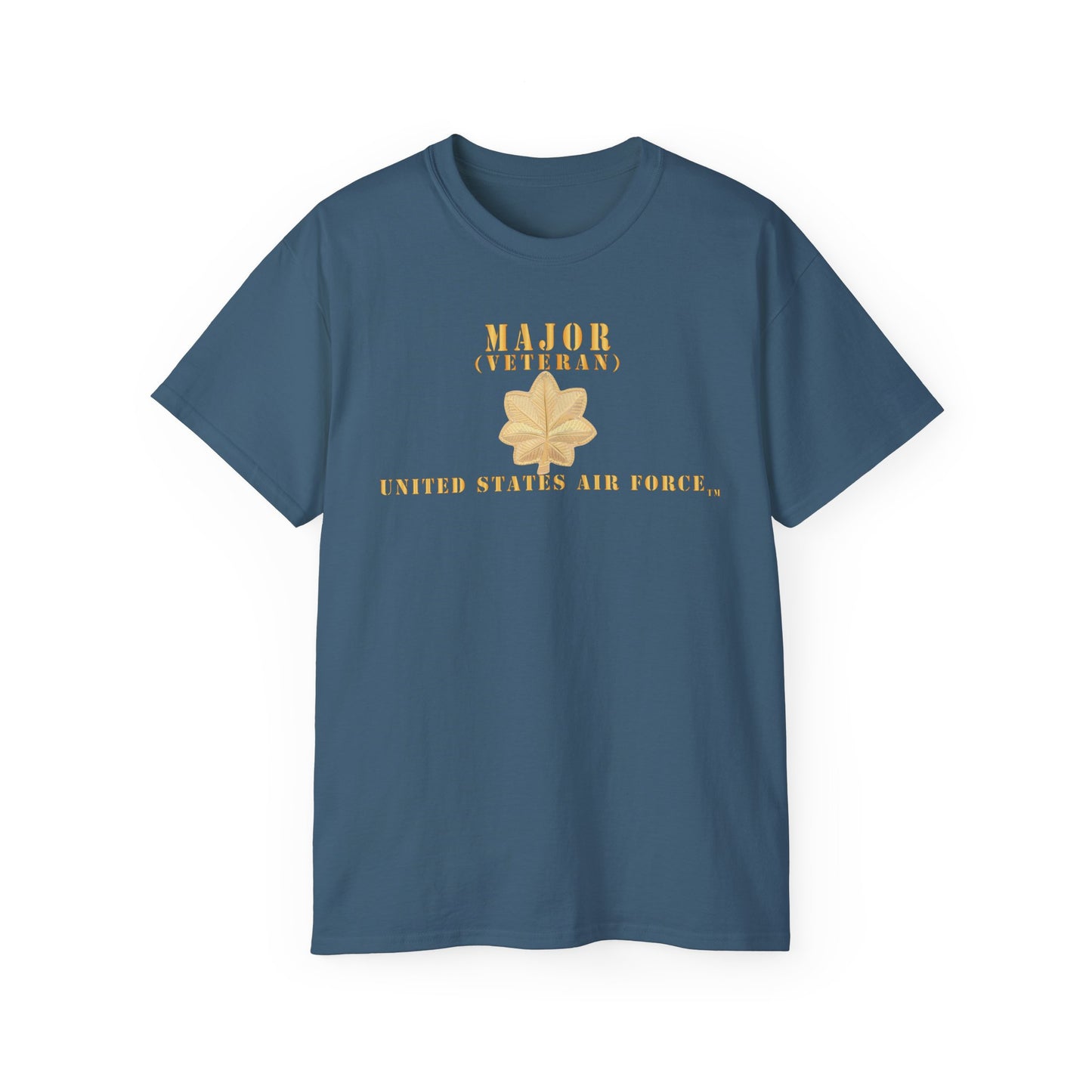 Unisex Ultra Cotton Tee - USAF - Major - MAJ - Veteran X 300