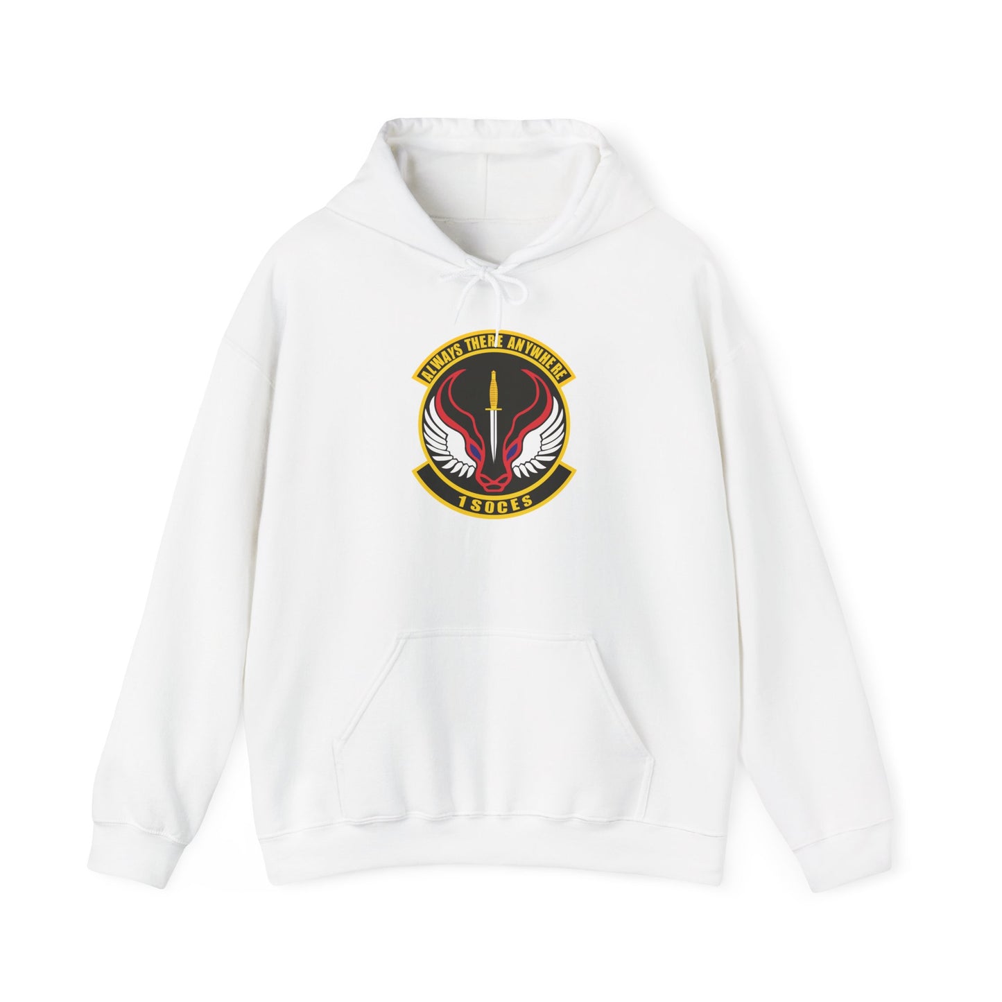 Unisex Heavy Blend Hooded Sweatshirt - USAF - 1st Special Operations Civil Engineer Sq wo txt