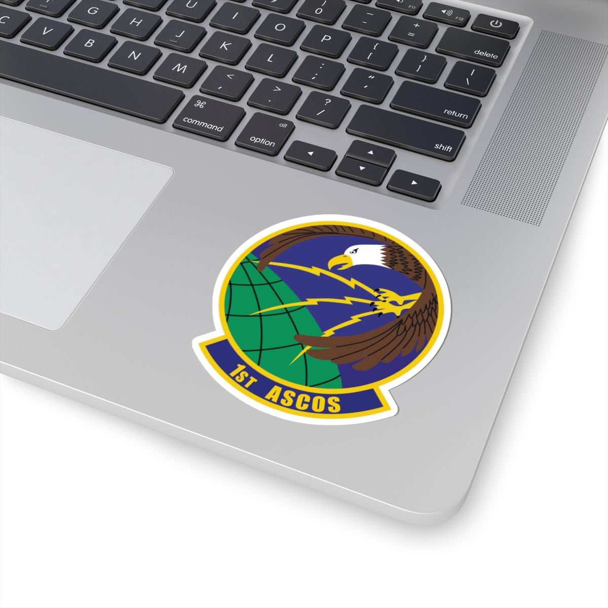 Kiss-Cut Stickers - USAF - 1st Air & Space Communications Operations Sq wo txt X 300