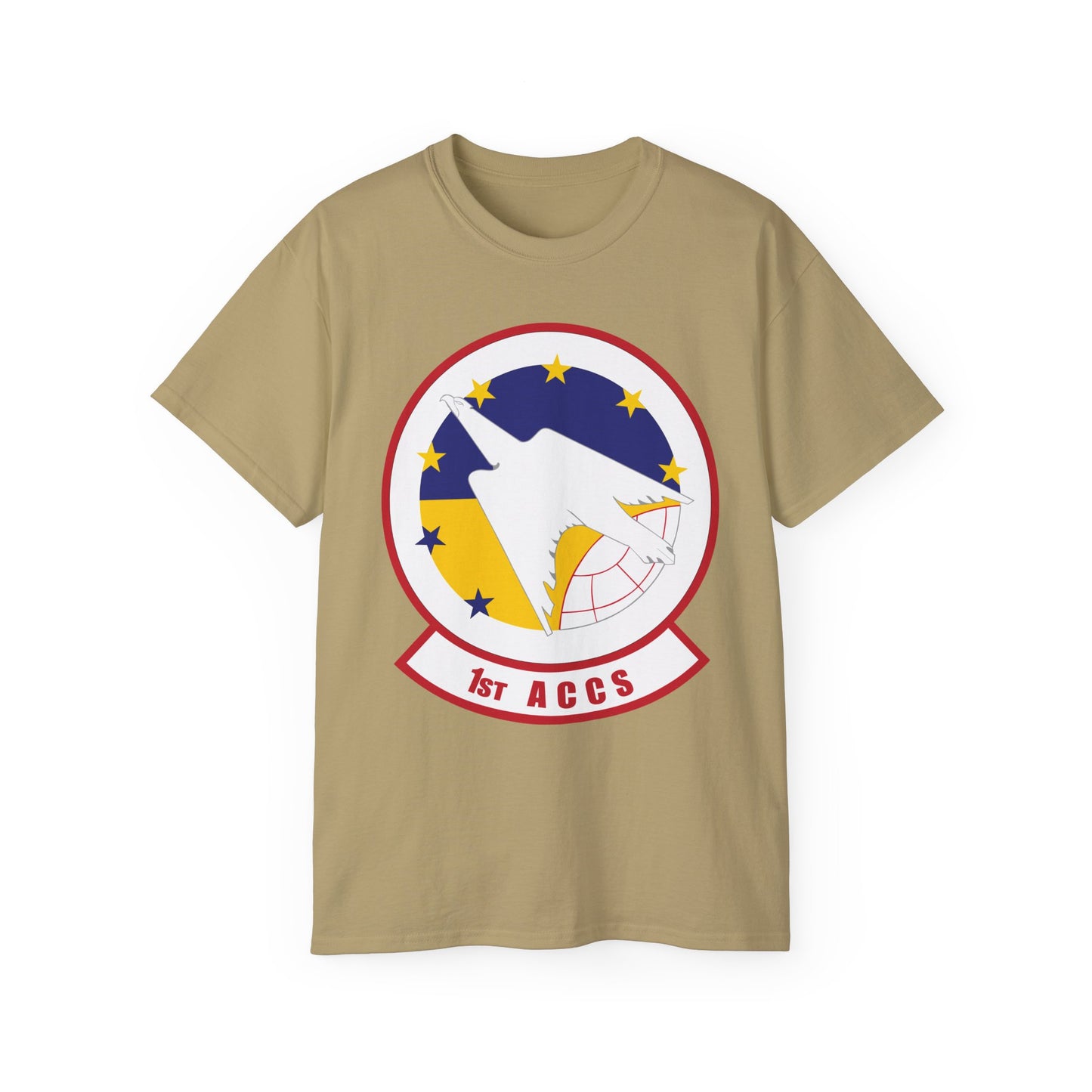 Unisex Ultra Cotton Tee - USAF - 1st Airborne Command Control Squadron (ACC) wo txt X 300