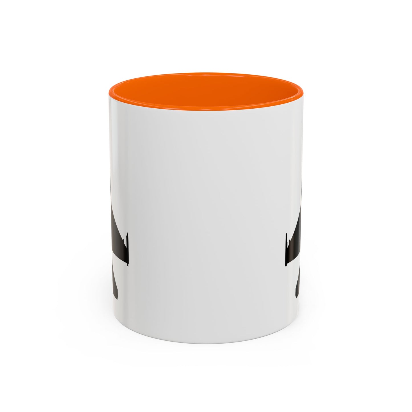 Accent Coffee Mug (11oz & 15oz) - Aircraft - F-16 -Top - Black wo Txt X 300