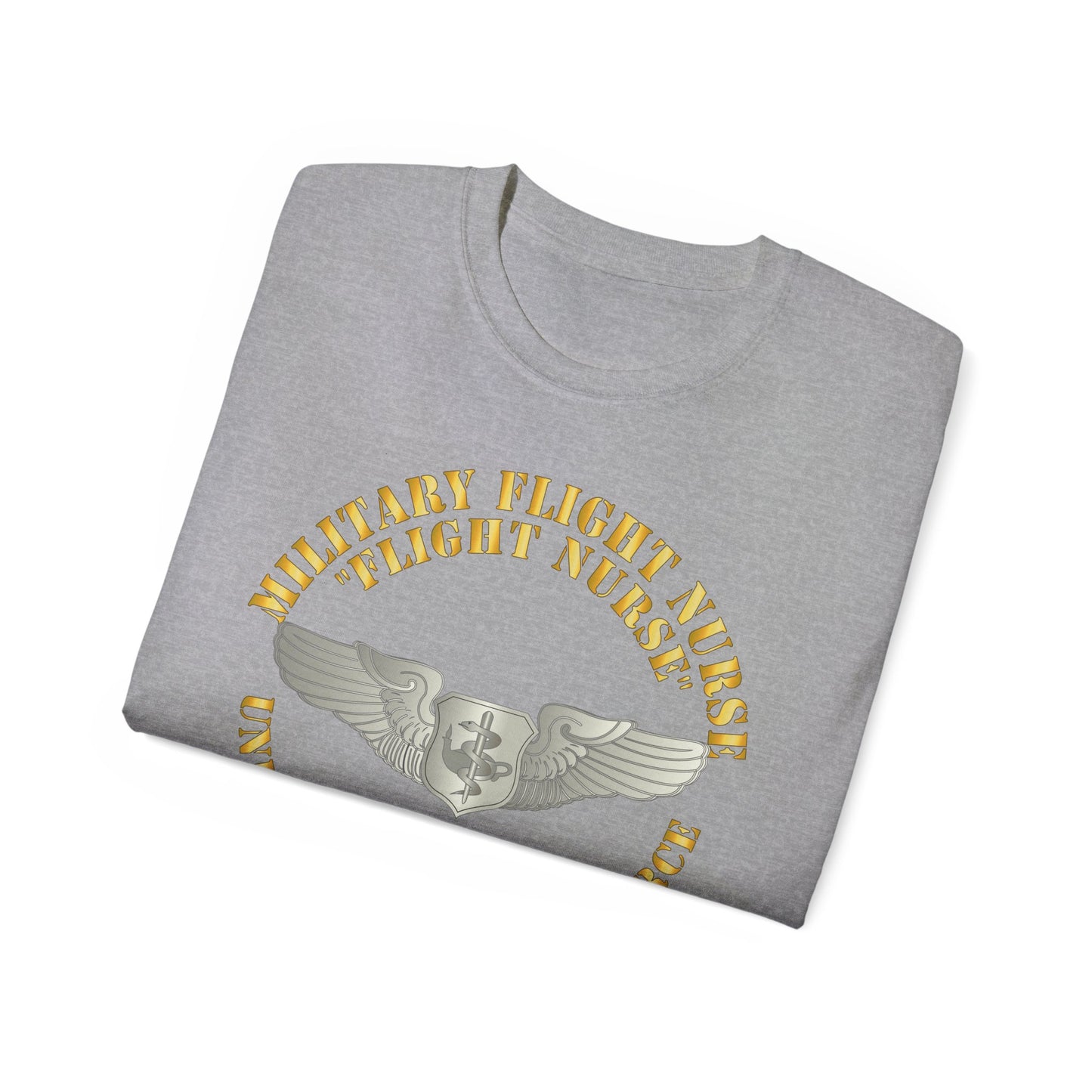 Unisex Ultra Cotton Tee - USAF - Military Flight Nurse - Flight Nurse - Basic