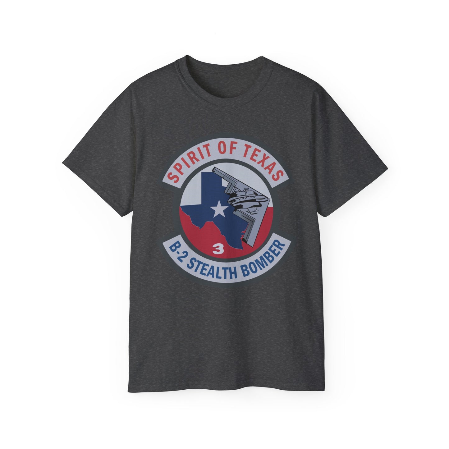 Unisex Ultra Cotton Tee - USAF - B2 - Spirit of Texas - Stealth Bomber wo txt X 300