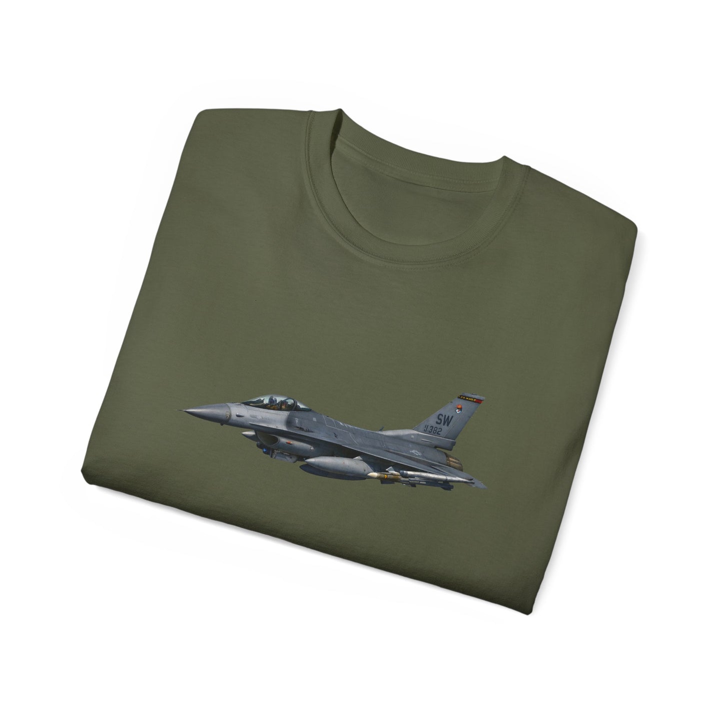 Unisex Ultra Cotton Tee - USAF - F-16 Fighting Falcon wo txt X 300