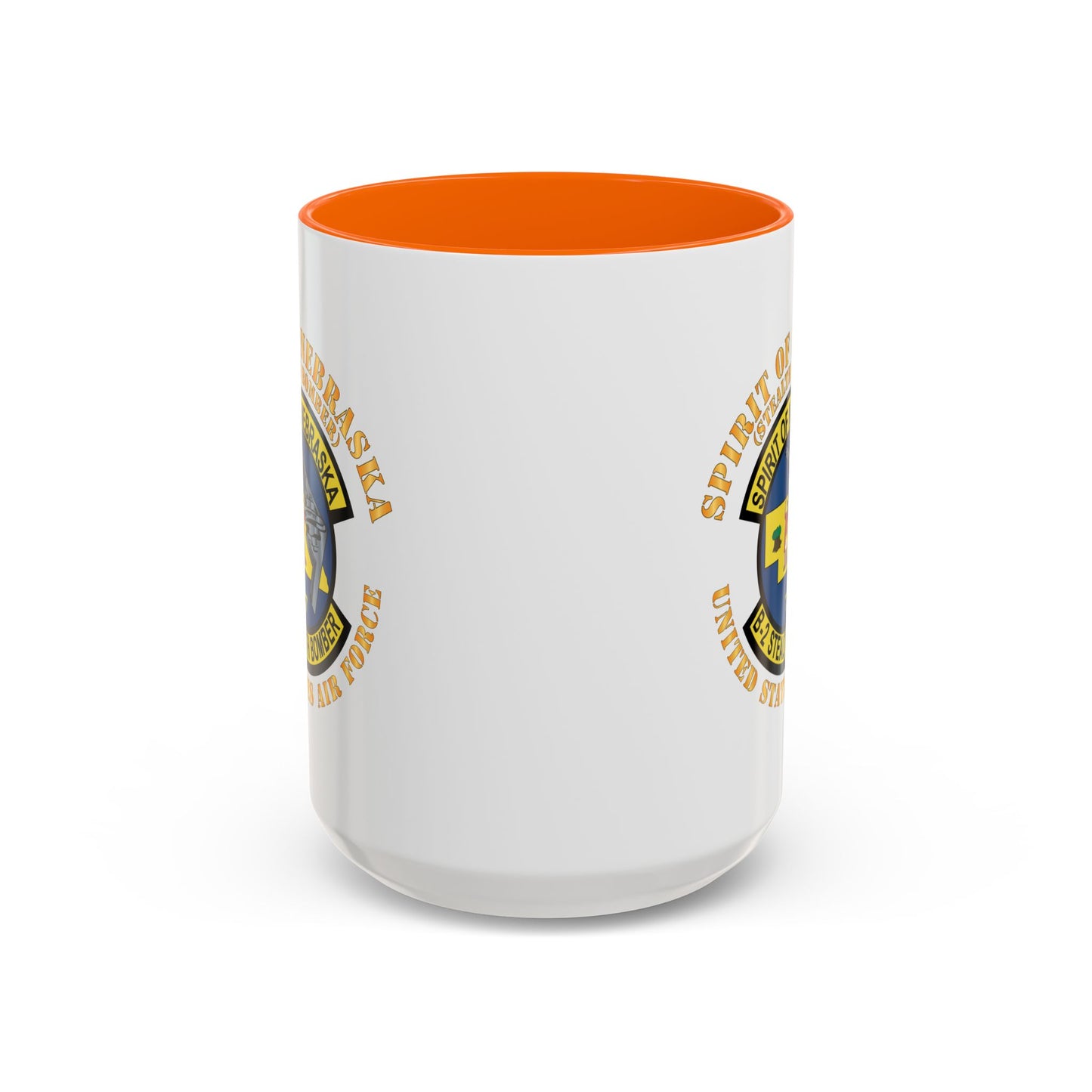 Accent Coffee Mug (11oz & 15oz) - USAF - B2 - Spirit of Nebraska - Stealth Bomber X 300