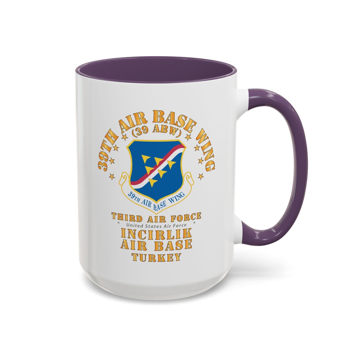 Accent Coffee Mug (11oz & 15oz) - USAF - 39th Air Base Wing - Incirlik AB X 300