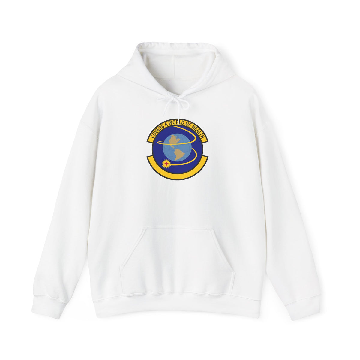 Unisex Heavy Blend Hooded Sweatshirt - USAF - 4th Operational Medical Readiness Sq wo txt X 300