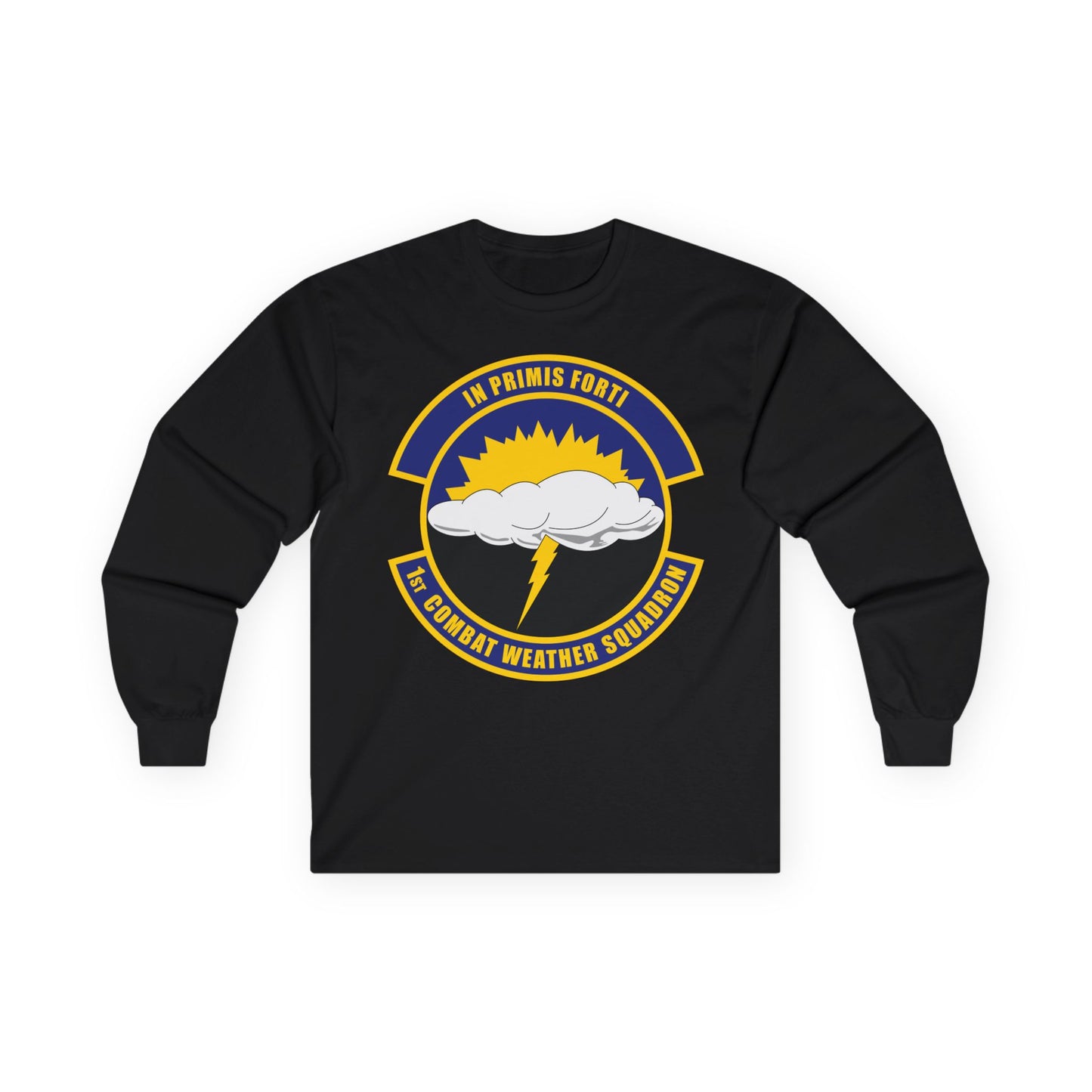 Unisex Ultra Cotton Long Sleeve Tee - USAF - 1st Combat Weather Squadron (PACAF) wo txt