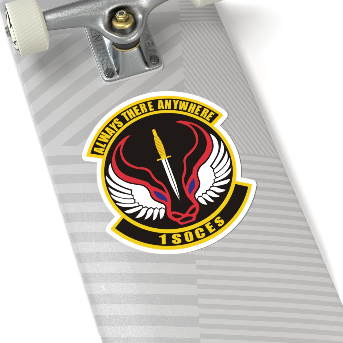 Kiss-Cut Stickers - USAF - 1st Special Operations Civil Engineer Sq wo txt