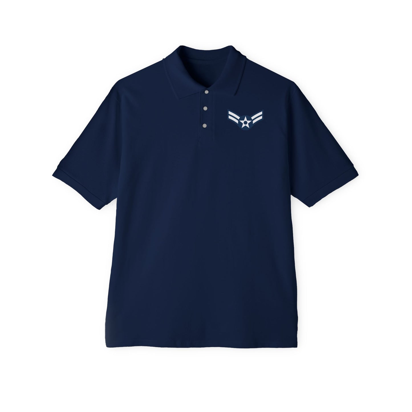 Men's Piqué Polo - USAF - Airman - First Class (E3) - 2020