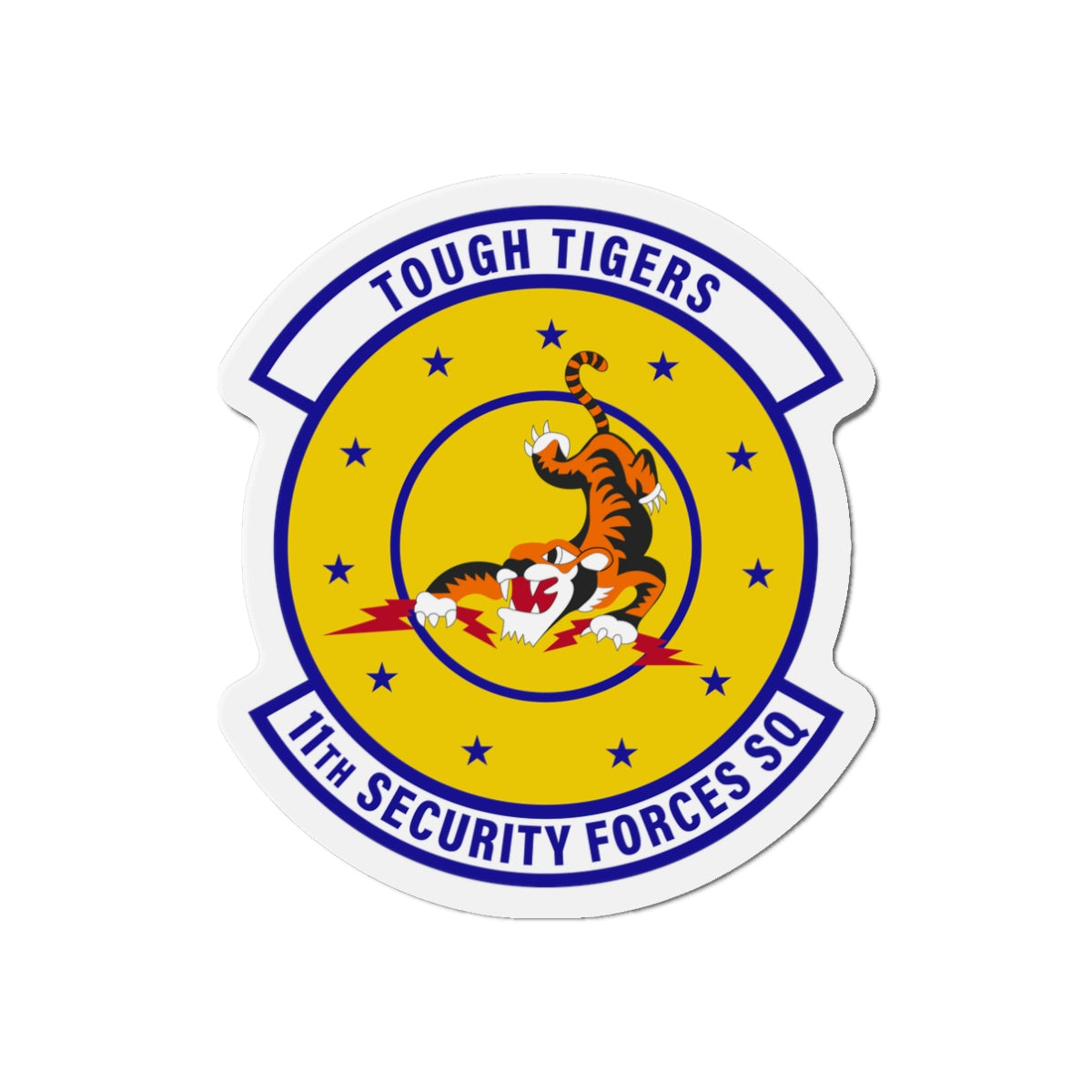 Die-Cut Magnet - USAF - 11th Security Forces Squadron wo txt