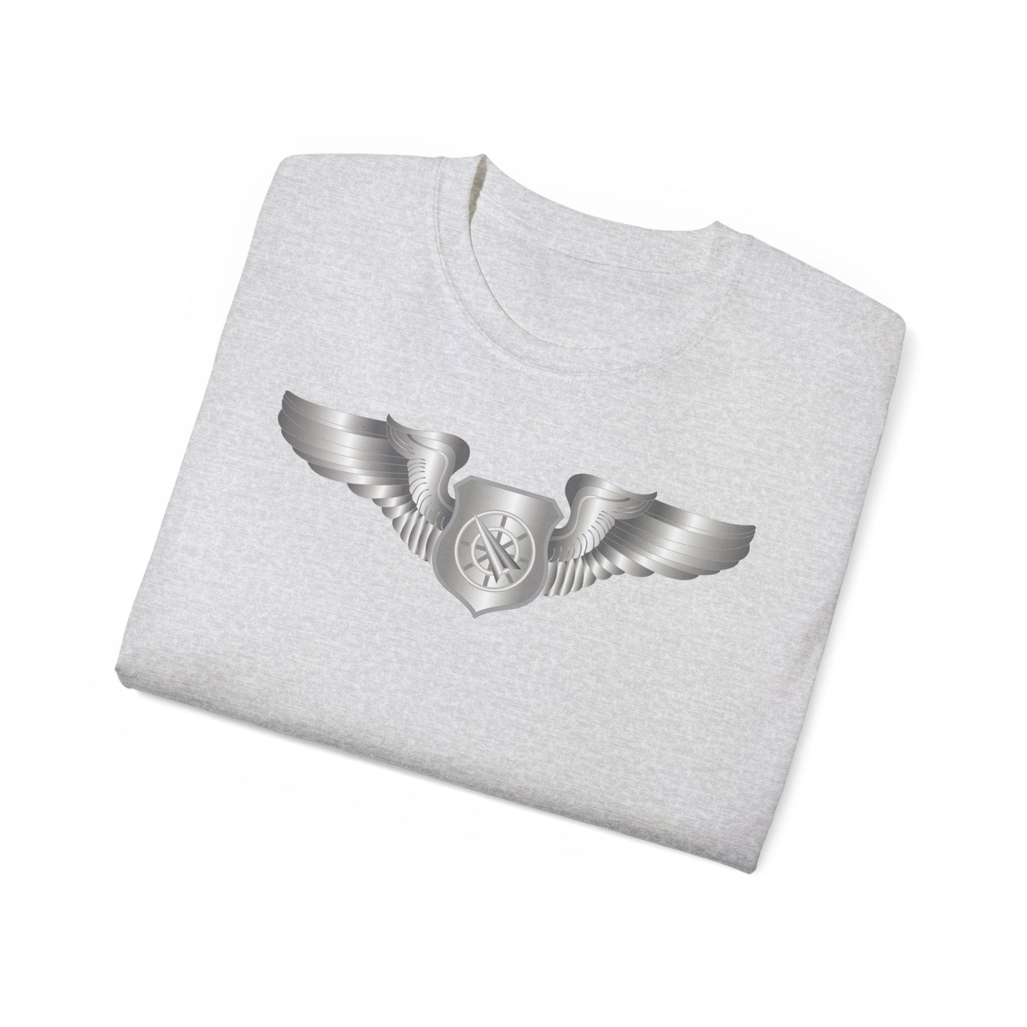 Unisex Ultra Cotton Tee - USAF - Air Battle Manager - Basic Wings wo Txt