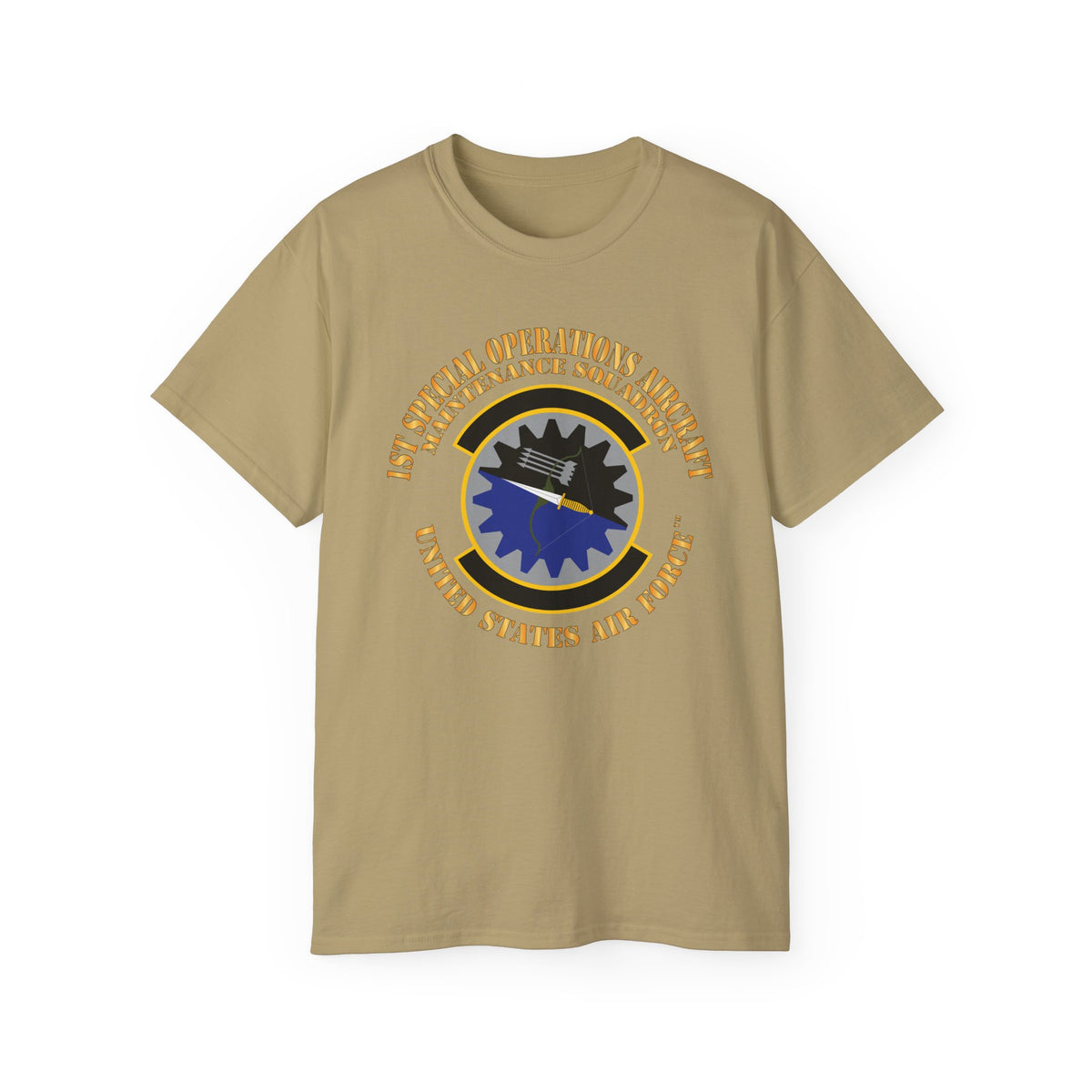 Unisex Ultra Cotton Tee - USAF - 1st Special Operations Aircraft Maintenance Squadron X 300