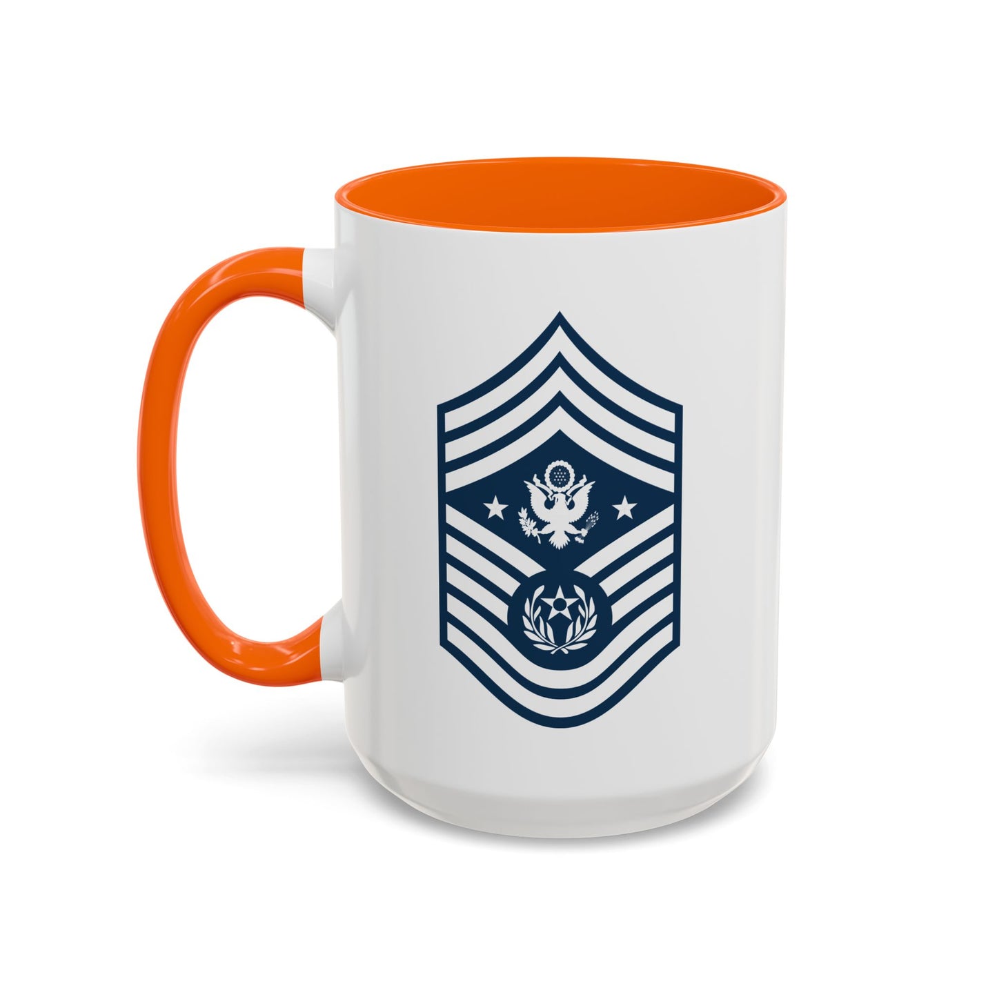 Accent Coffee Mug (11oz & 15oz) - USAF - Chief Master Sergeant of the Air Force (E9d) - 2020