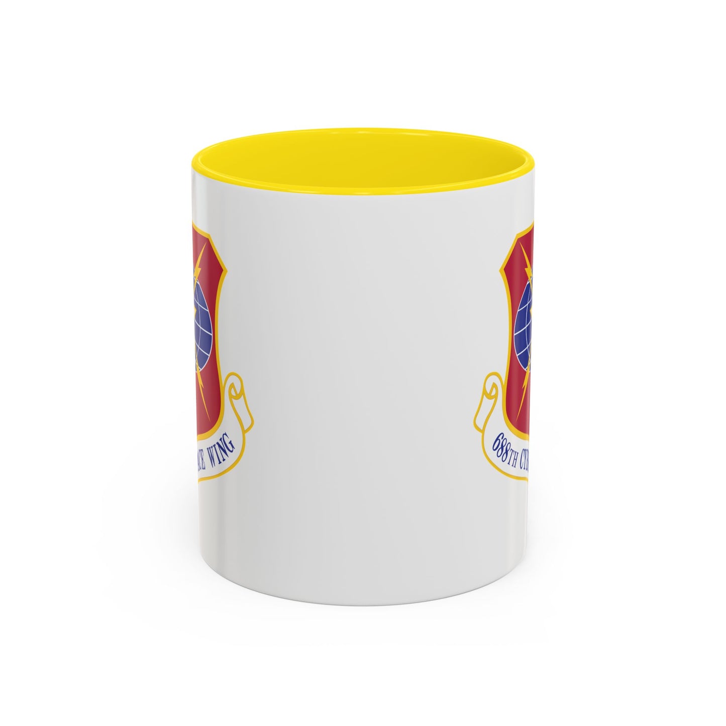 Accent Coffee Mug (11oz & 15oz) - USAF - 688th Cyberspace Wing wo Txt X 300