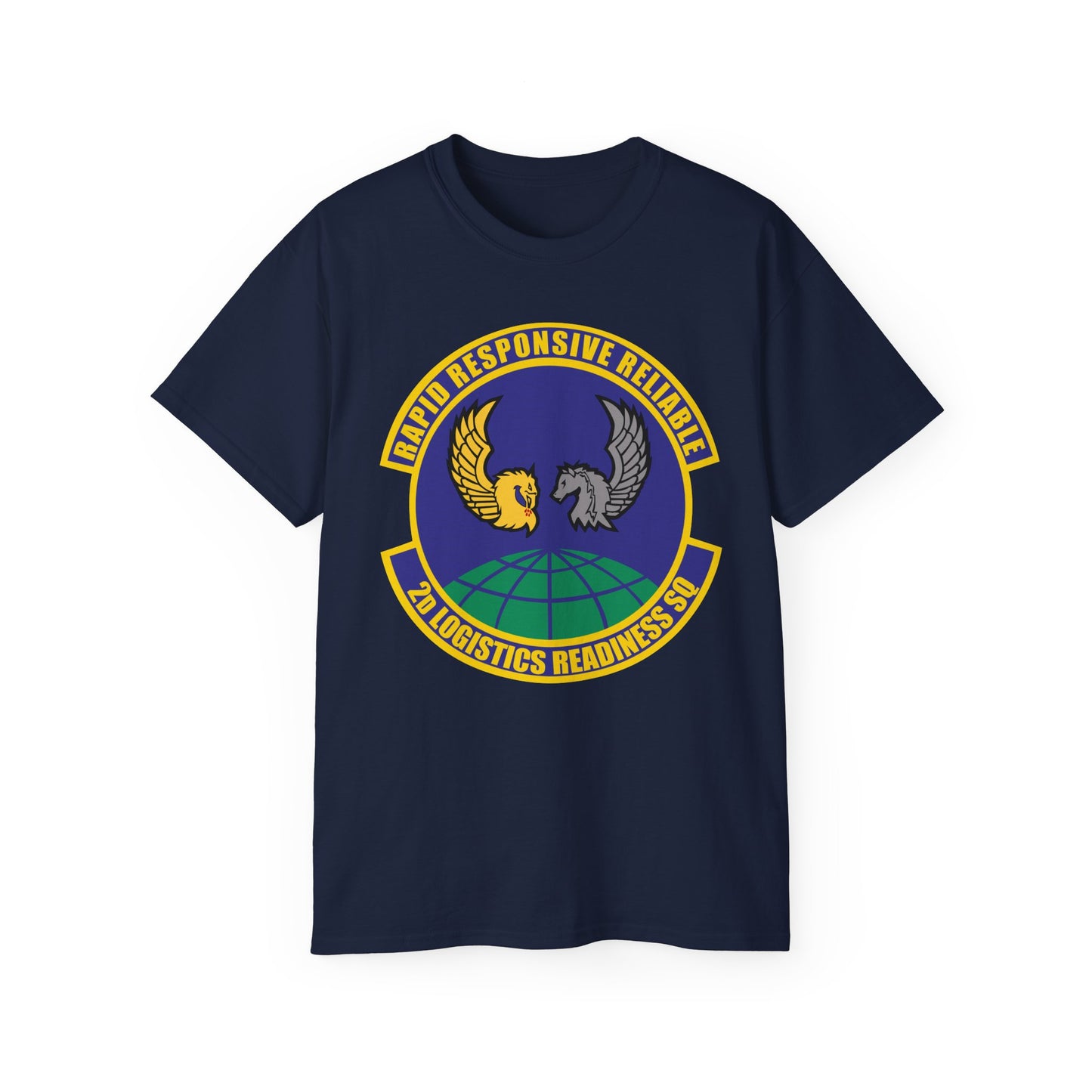 Unisex Ultra Cotton Tee - USAF - 2d Logistics Readiness Squadron wo txt