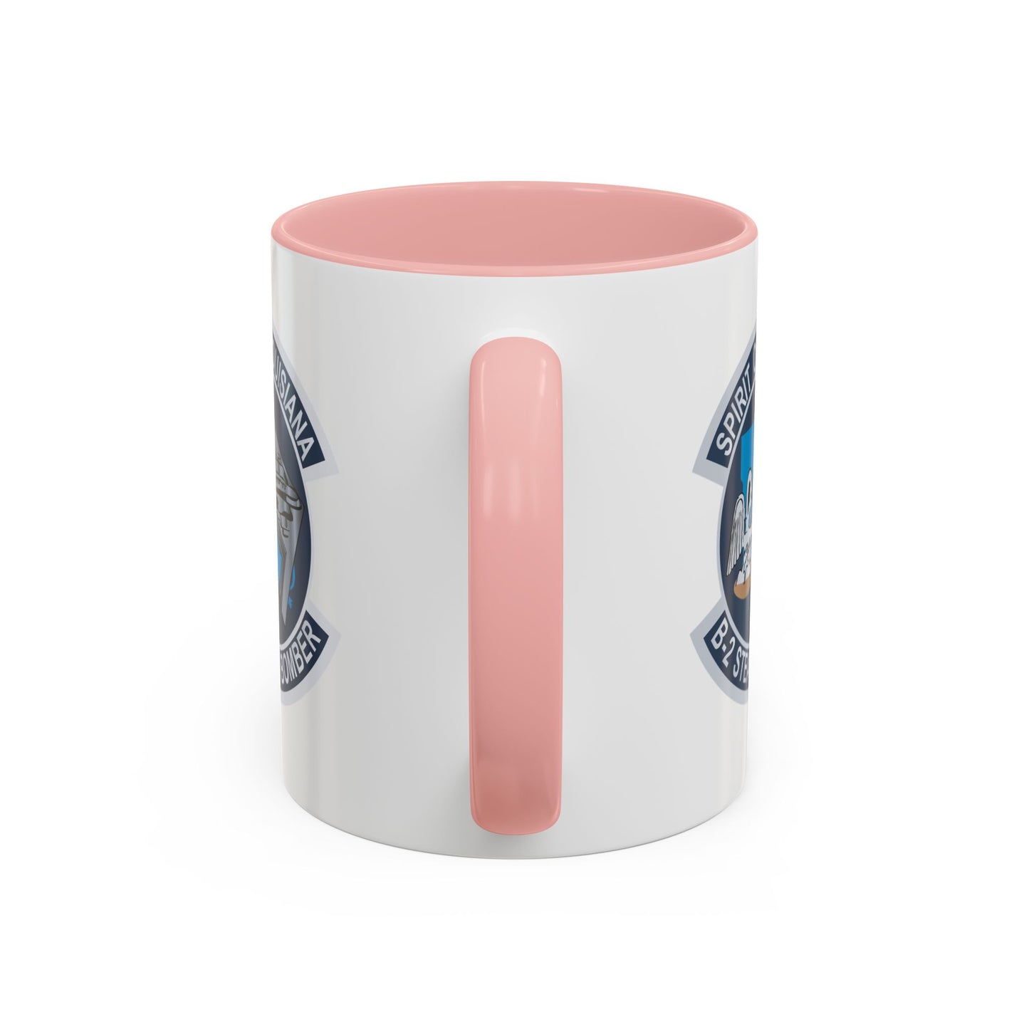 Accent Coffee Mug (11oz & 15oz) - USAF - B2 - Spirit of Louisiana - Stealth Bomber wo txt X 300